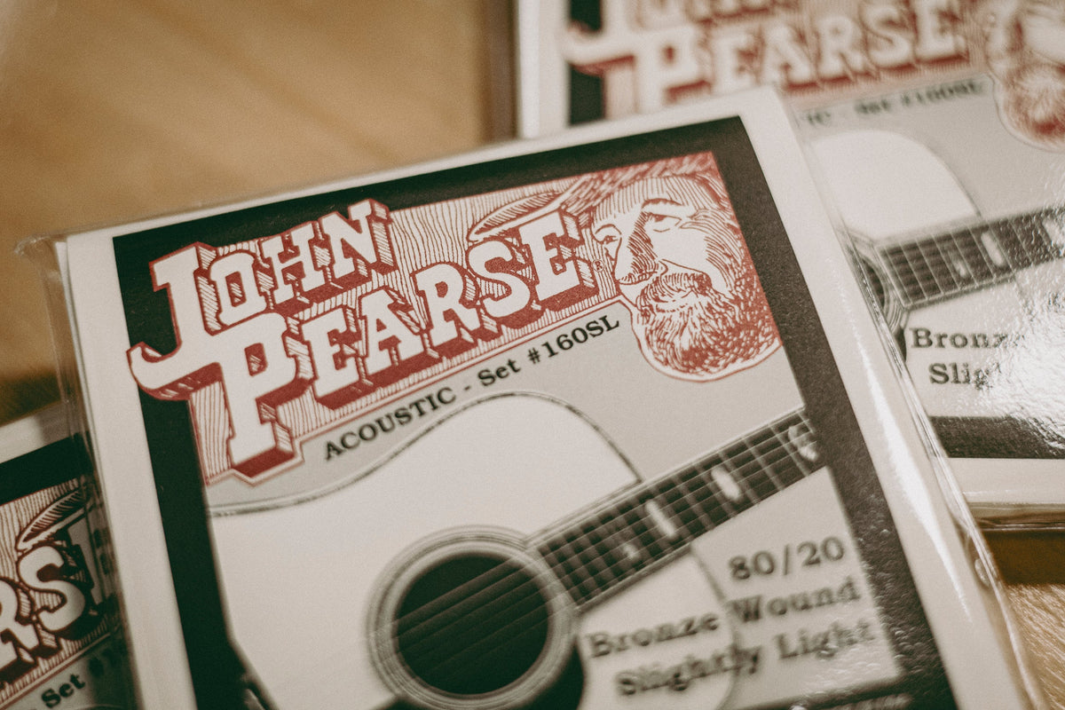 John Pearse® #2010 IRISH TENOR BANJO 80/20 BRONZE MEDIUM LOOP U2013 John Pearse