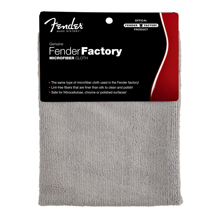 Fender Genuine Factory Shop Microfiber Guitar Cleaning Cloth 099-0523-000