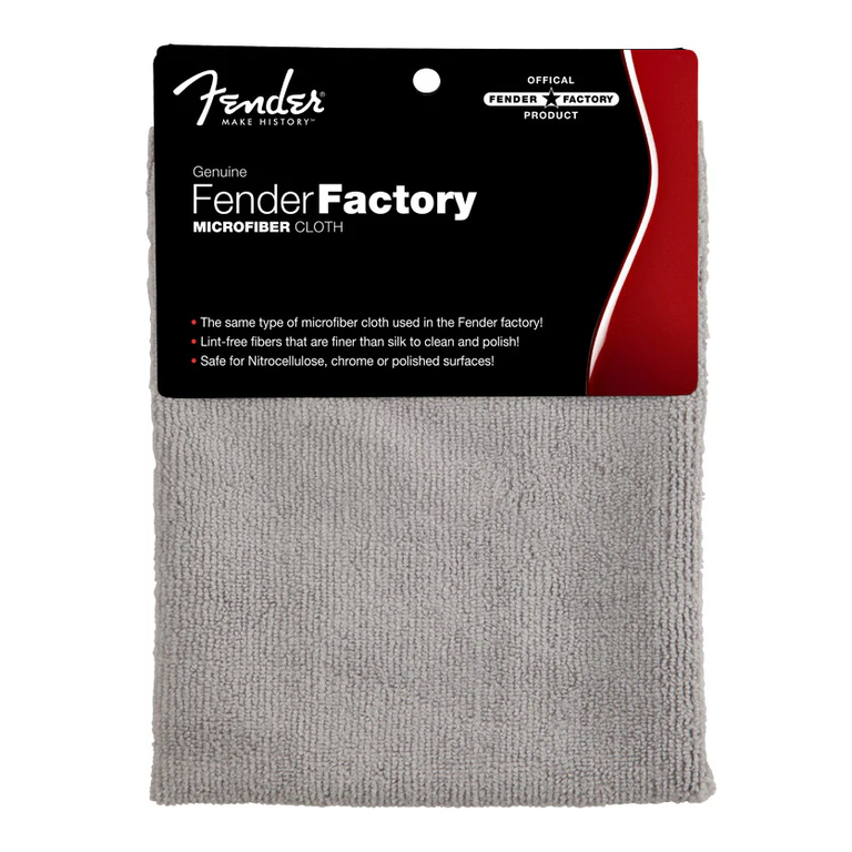 Fender Genuine Factory Shop Microfiber Guitar Cleaning Cloth 099-0523-000