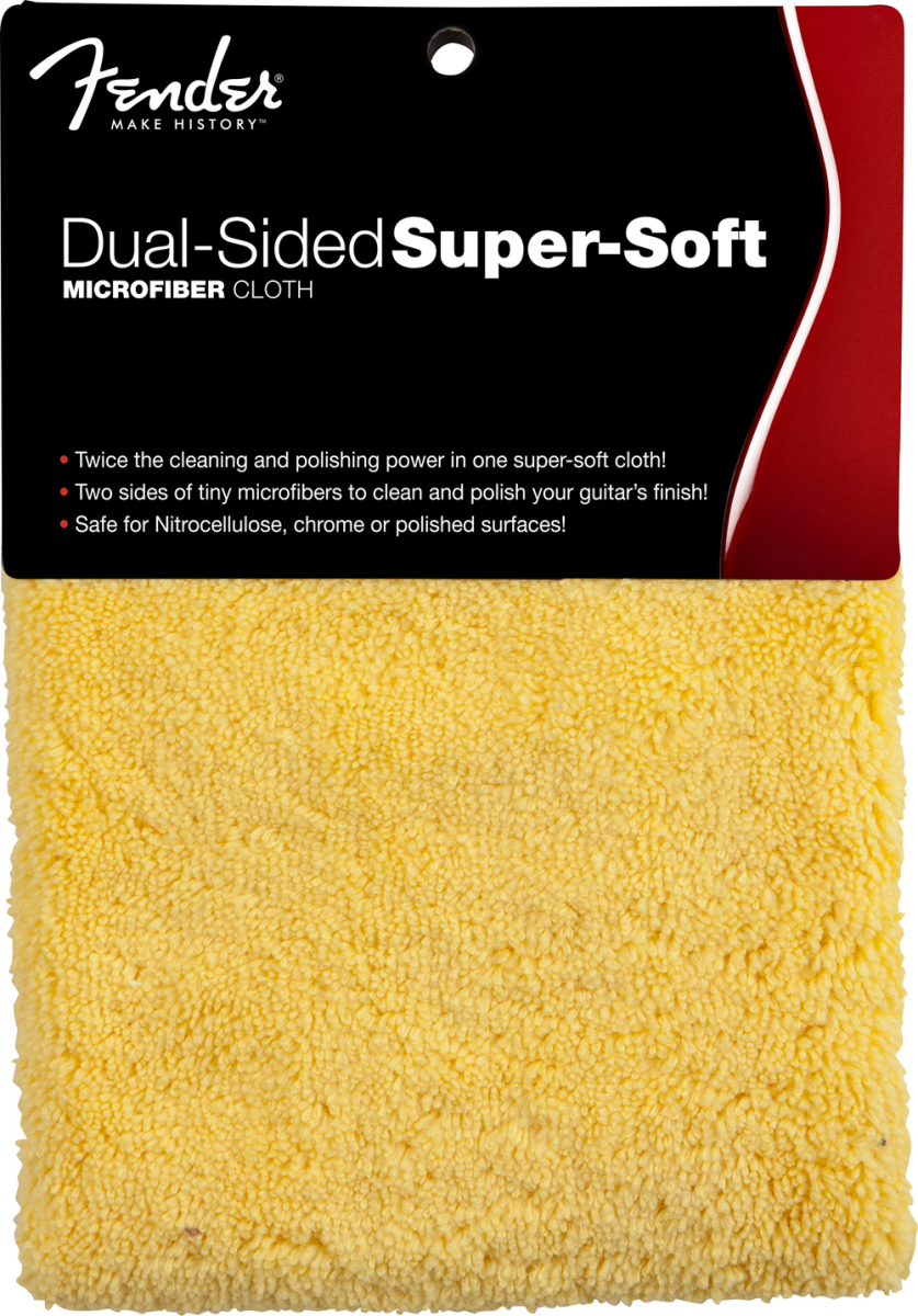 Fender Dual-Sided Super Soft Microfibre Cloth
