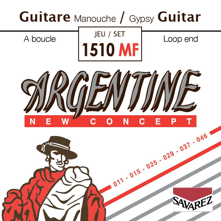 Savarez 1510MF Argentine New Concept 11-46 Loop End Guitar Strings