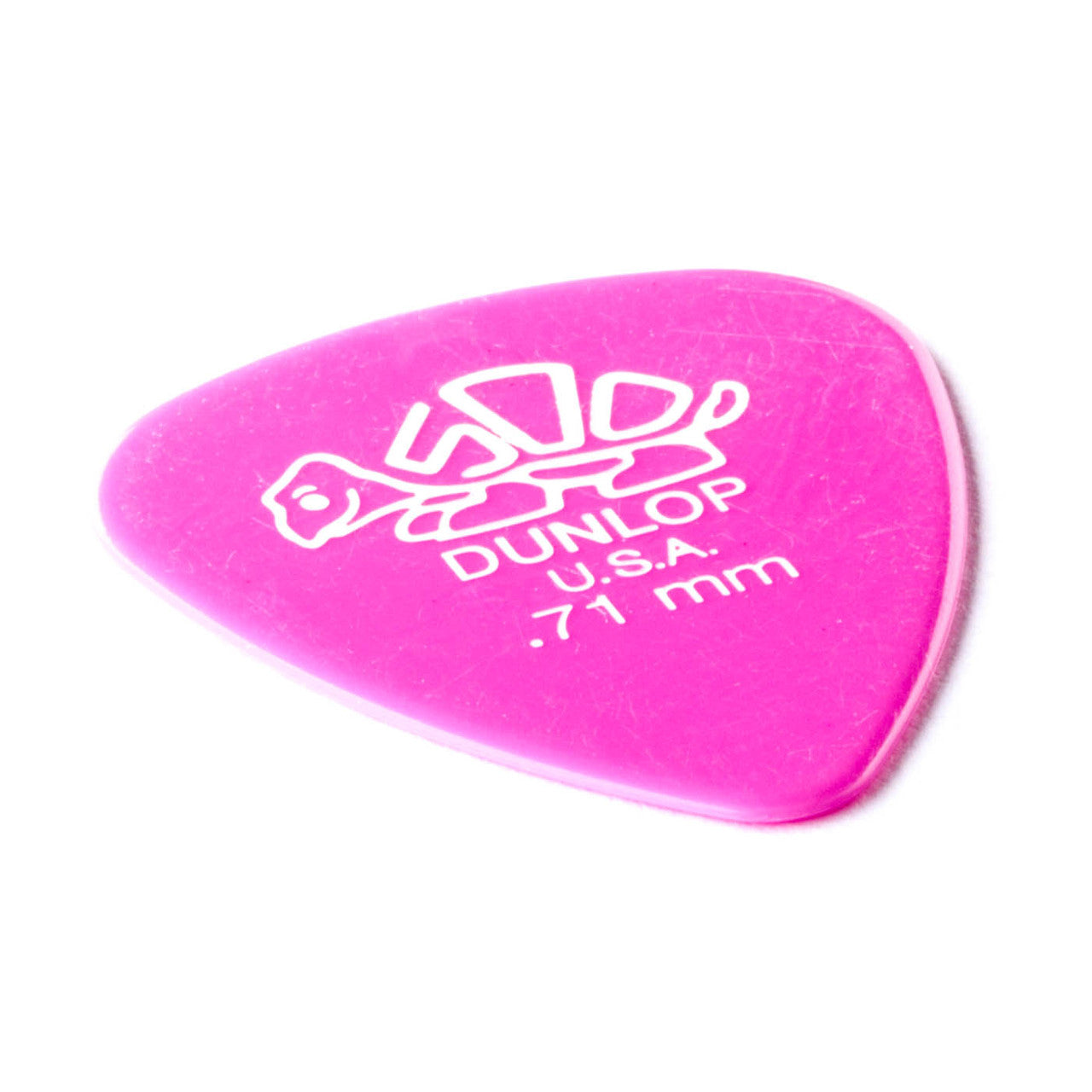 Jim Dunlop Delrin 500 Standard .71mm Guitar Picks, 12-Pack