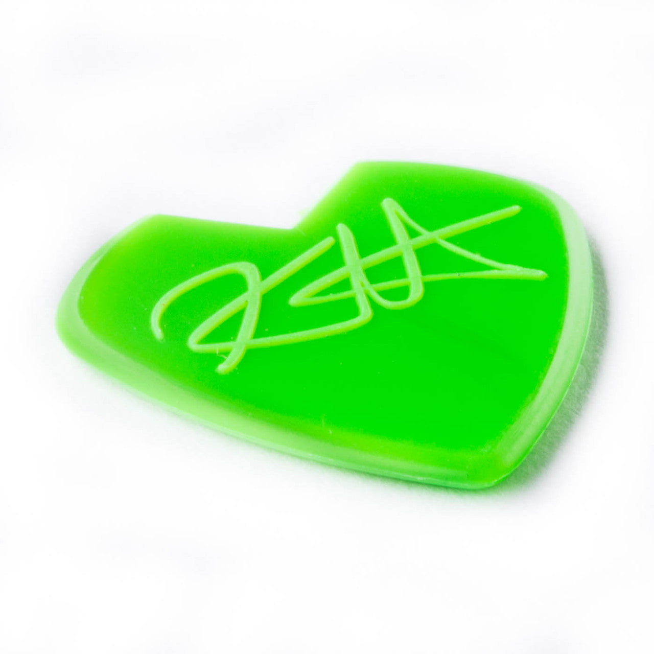 Jim Dunlop Kirk Hammett Signature Jazz III Neon Green Guitar Picks, 6-Pack