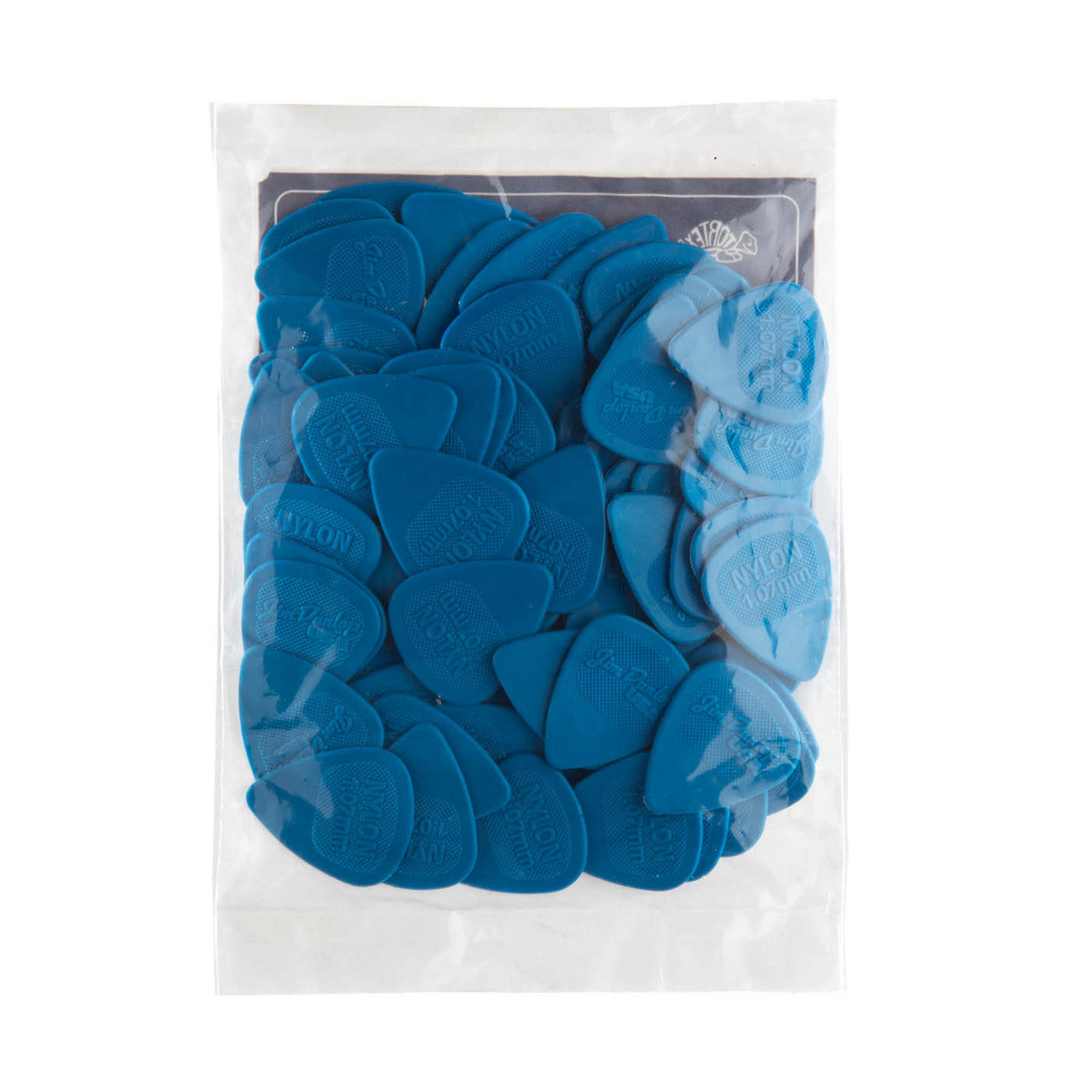 Jim Dunlop Nylon Midi Guitar Pick, 1.07mm, 72-Pack