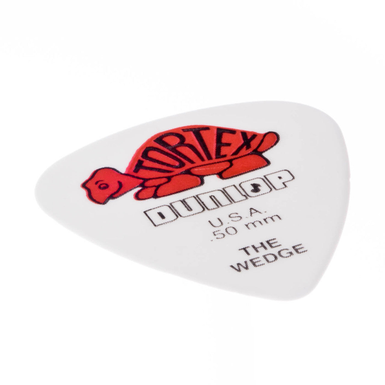 Jim Dunlop TORTEX Wedge .50mm Guitar Plectrums, 12-Pack