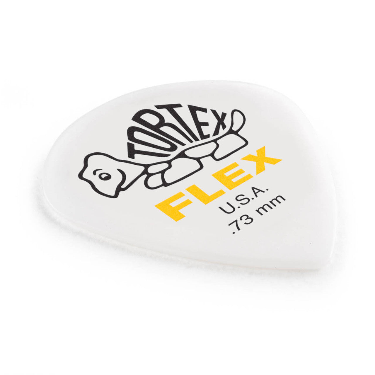 Jim Dunlop Tortex Flex Jazz III XL .73mm Guitar Plectrums, 12-Pack