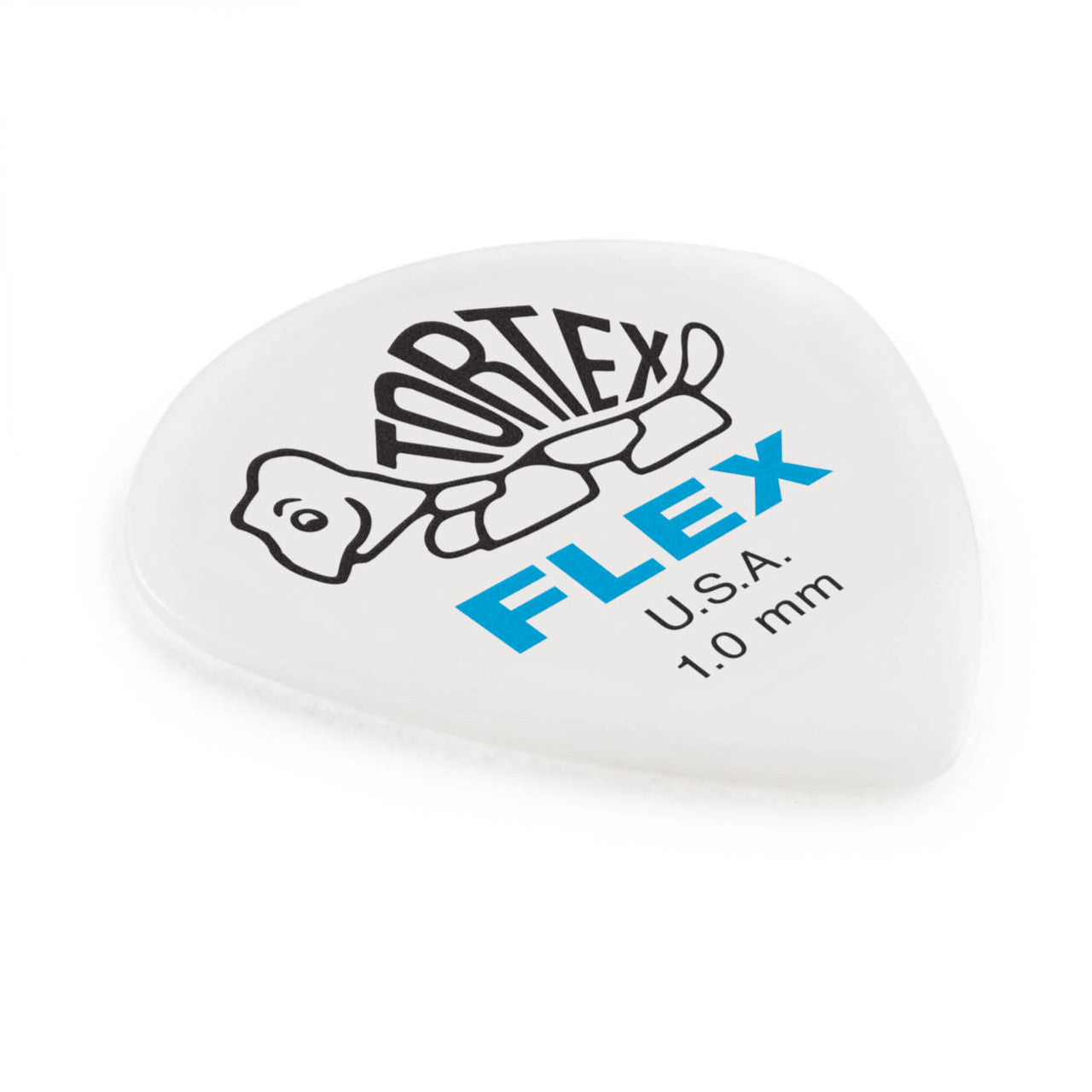 Jim Dunlop Tortex Flex Jazz III XL 1mm Guitar Plectrums, 12-Pack