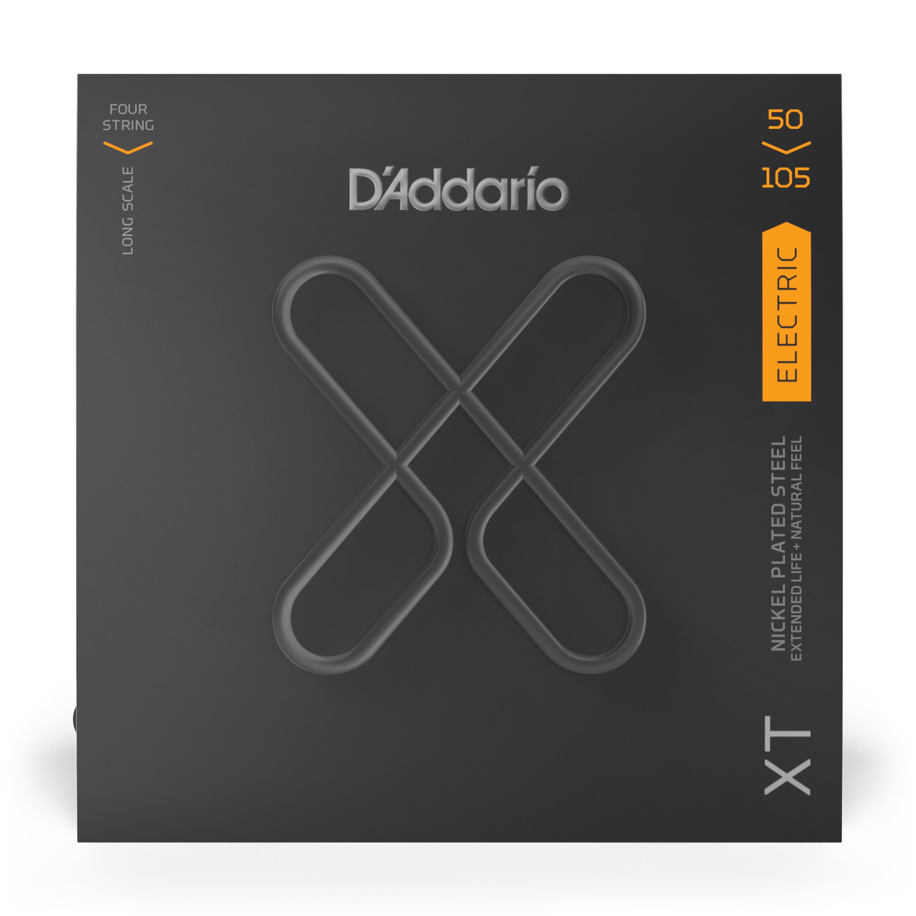D'Addario XT Nickel Wound 50-105 Bass Guitar Strings, Long Scale