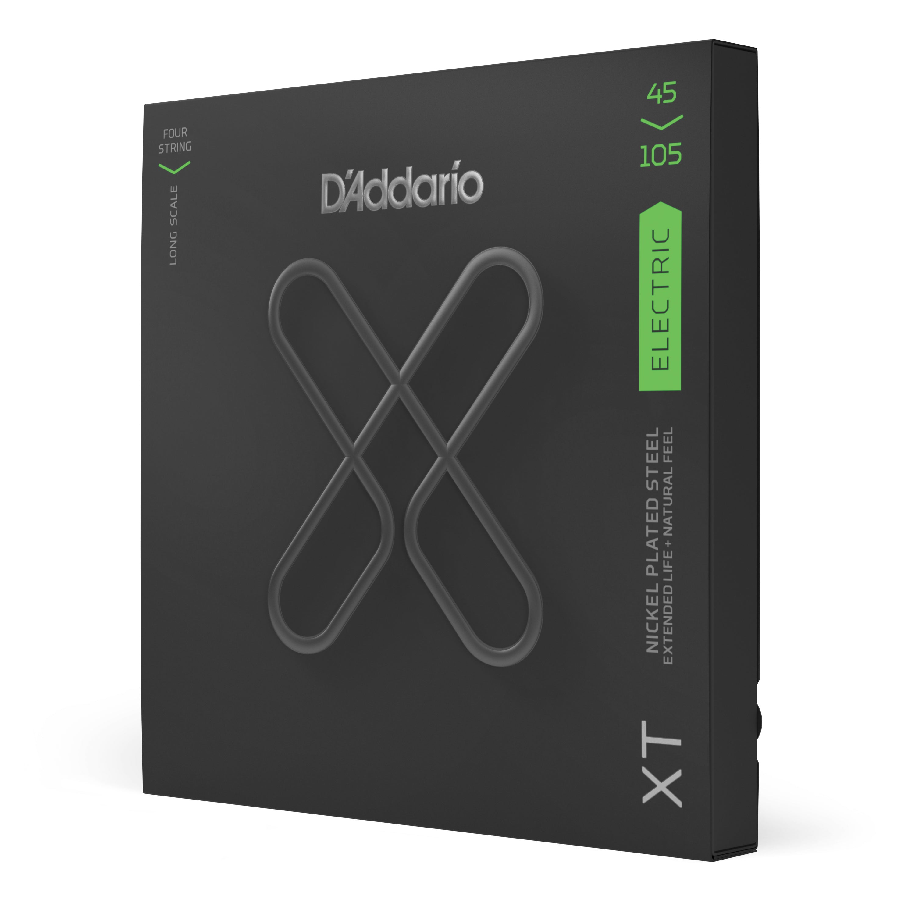 D'Addario XT Nickel Wound 45-105 Bass Guitar Strings, Long Scale