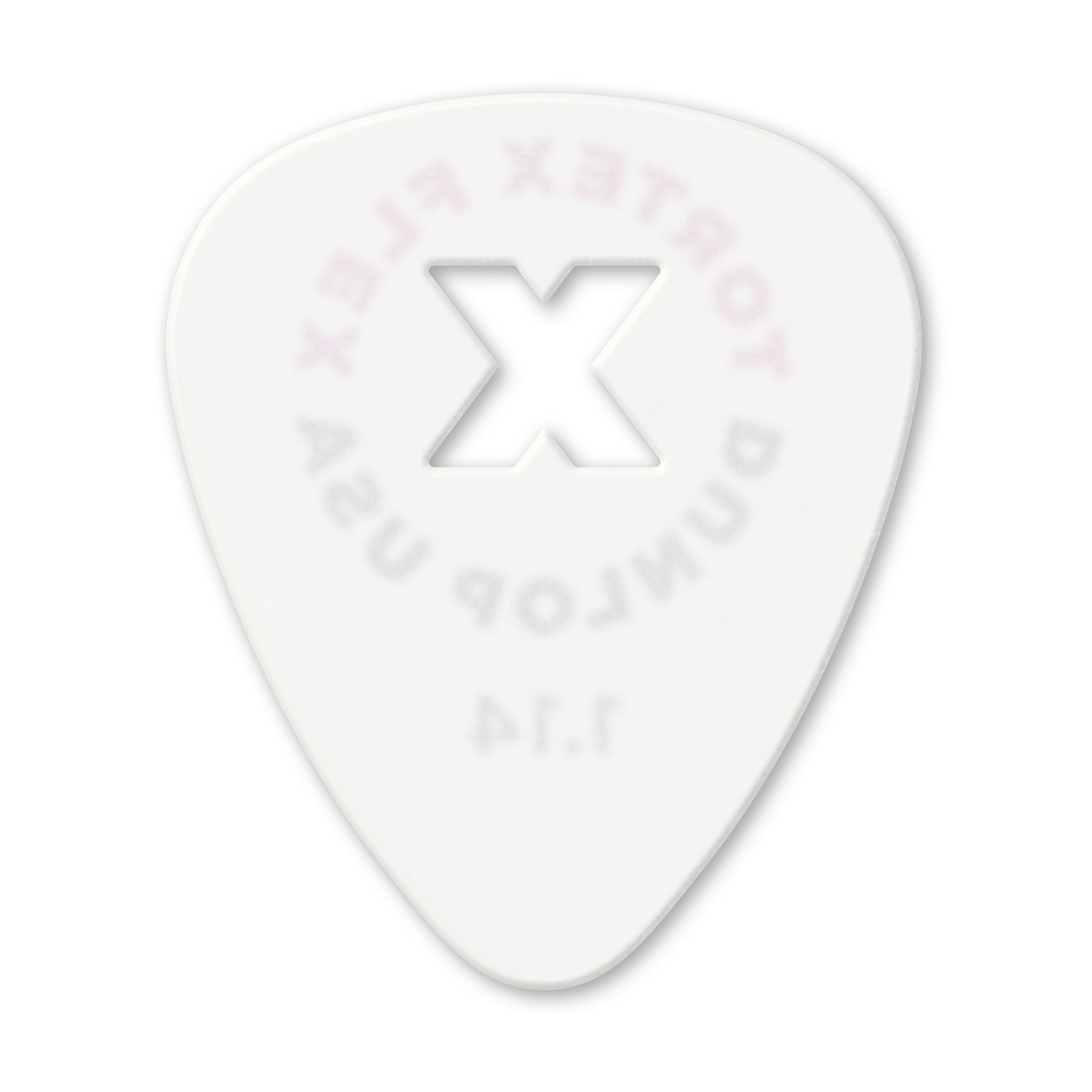 Jim Dunlop TORTEX FLEX X 1.14mm Guitar Plectrum, 12-Pack