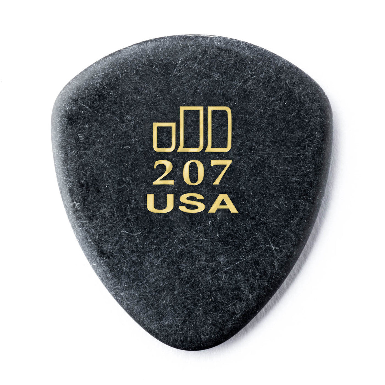 Jim Dunlop 207 Jazztone Guitar Plectrums, Large w/ Round Tip, 6-Pack