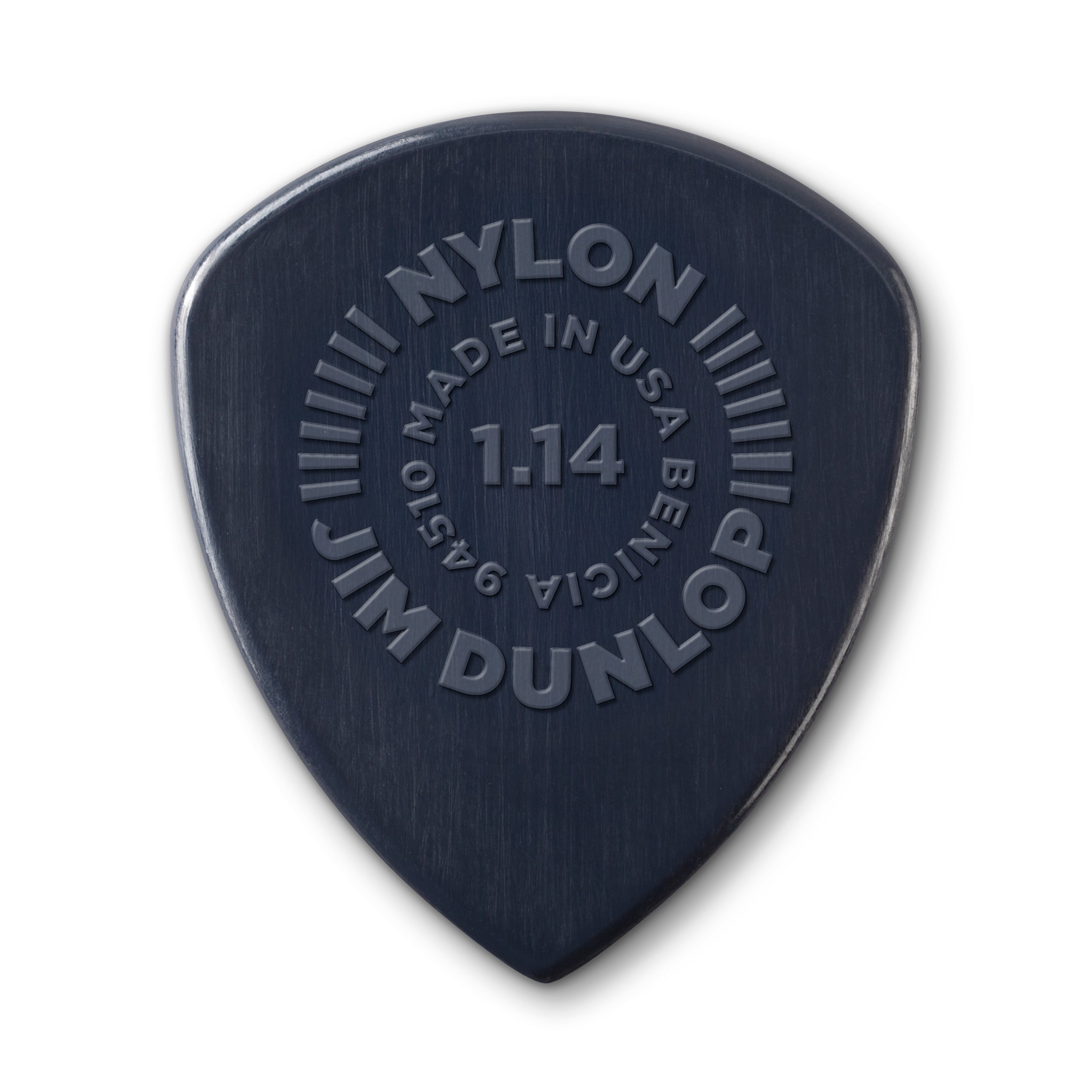Jim Dunlop FLOW Nylon 1.14mm Guitar Plectrum, 12-Pack