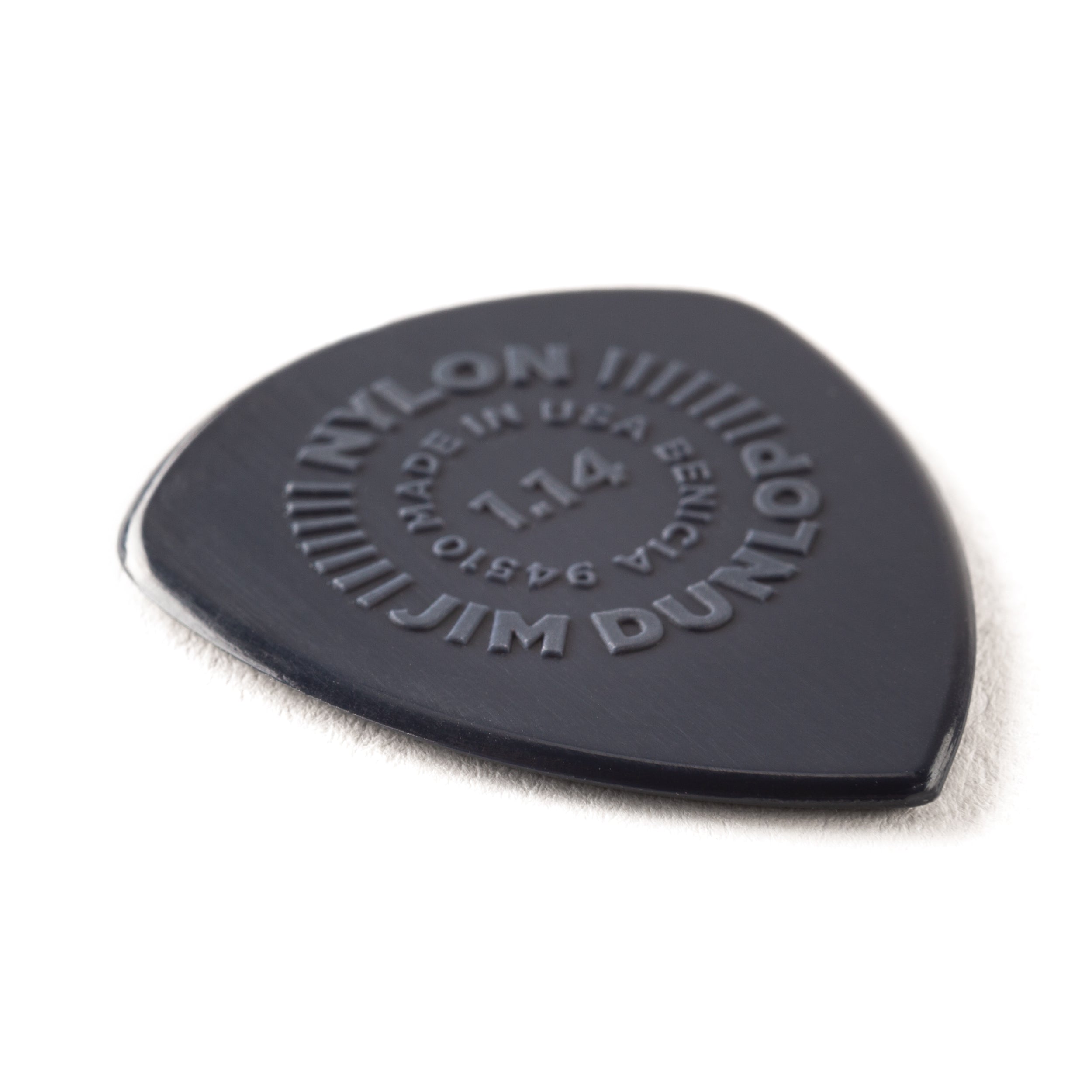 Jim Dunlop FLOW Nylon 1.14mm Guitar Plectrum, 12-Pack