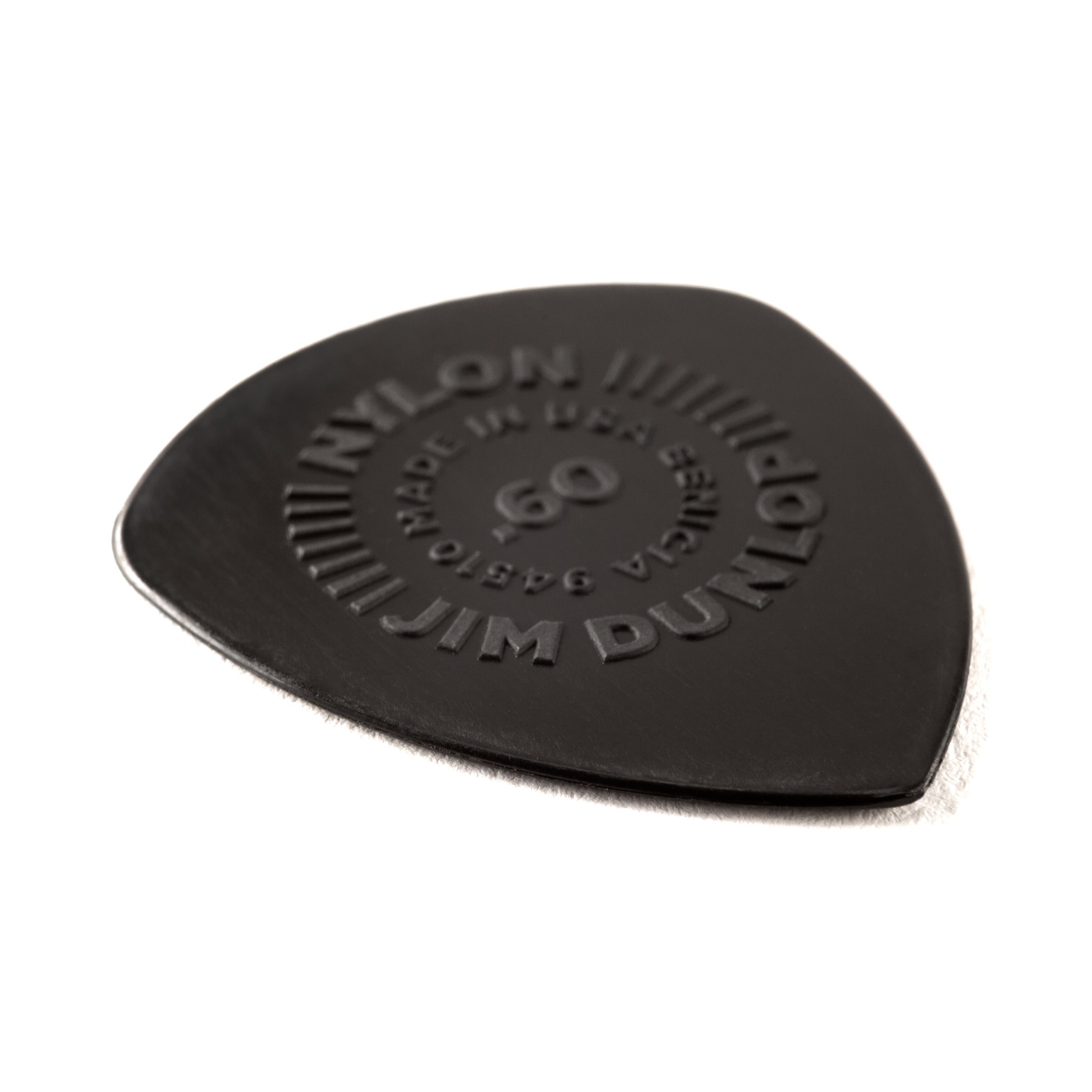 Jim Dunlop FLOW Nylon 0.60mm Guitar Plectrum, 12-Pack