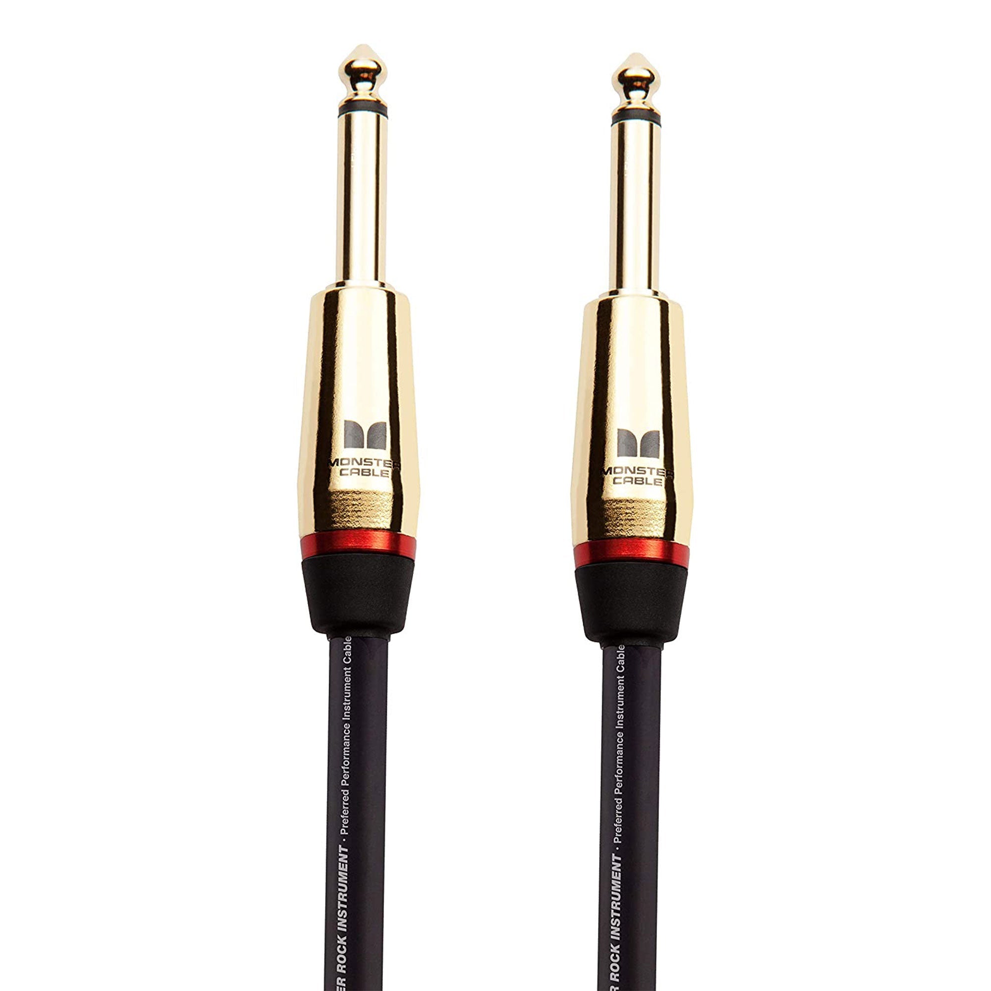 Monster ROCK Electric Guitar Cable 21ft (6.4m), Straight-Straight