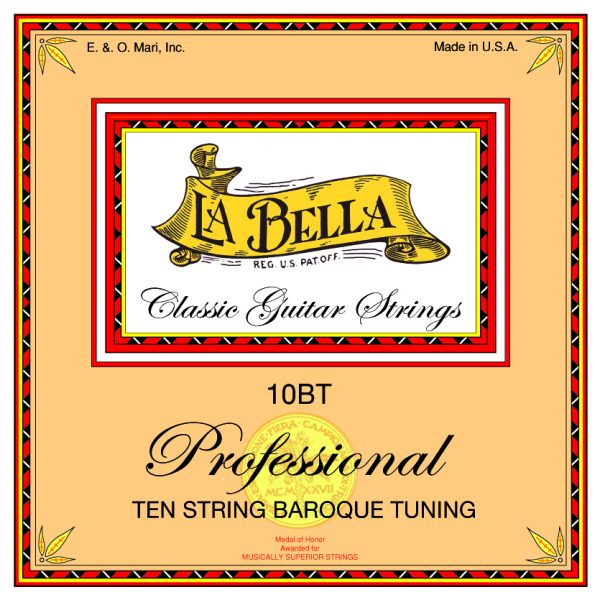 La Bella 10-String Baroque and Romantic Strings for Romantic Guitar