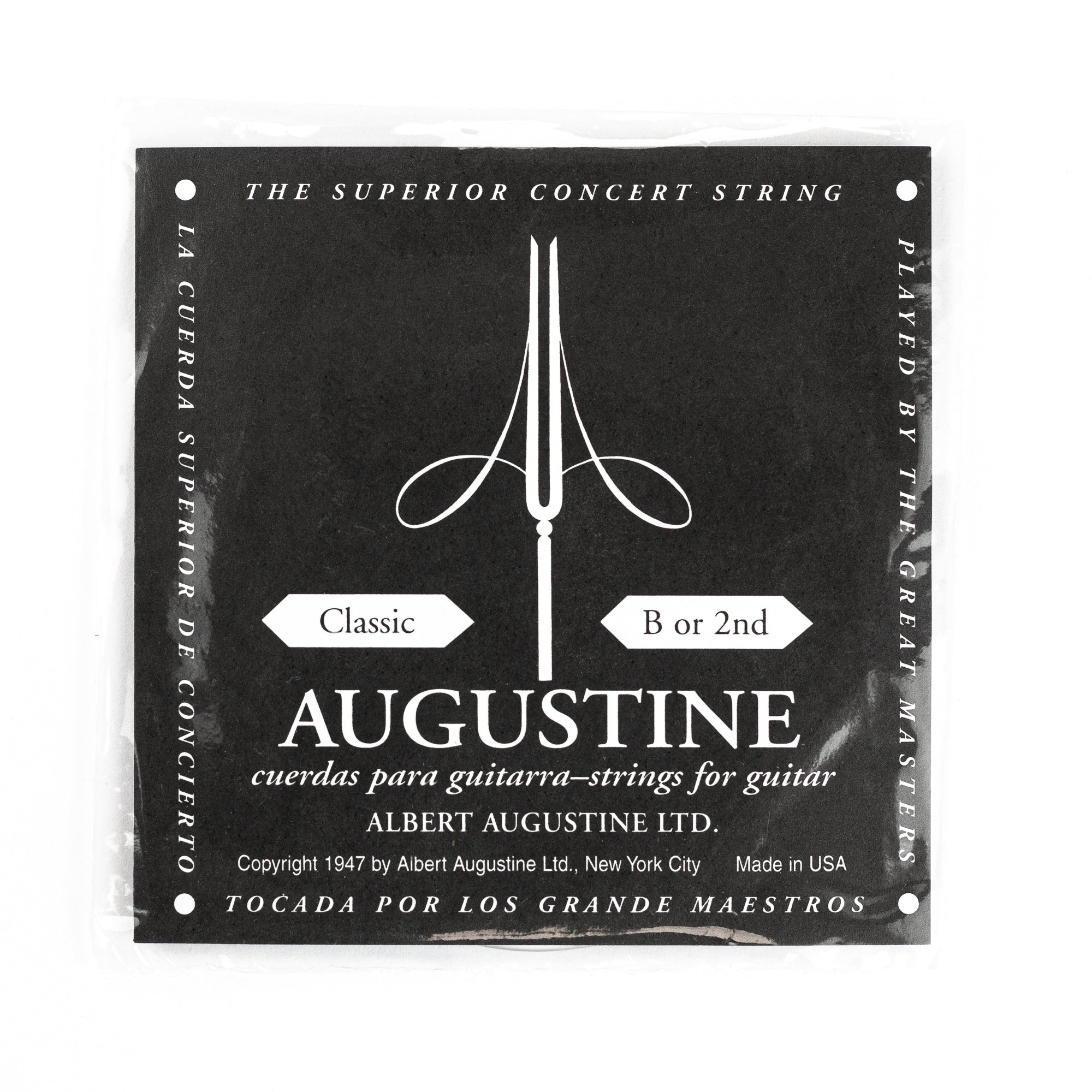 Augustine Classic/Black Clear Nylon B-2nd (.032