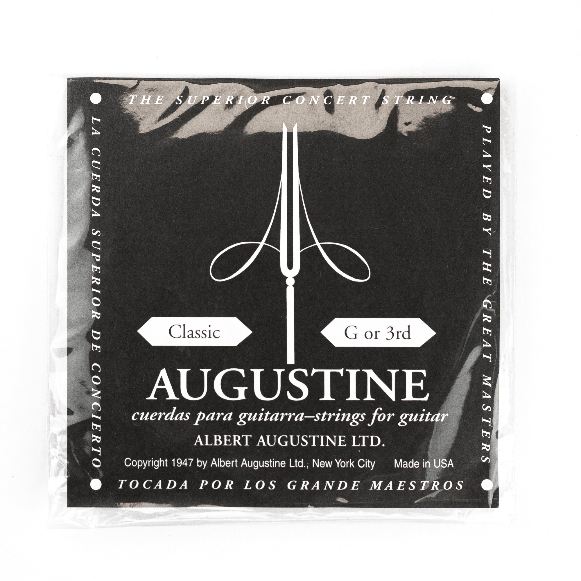 Augustine Classic/Black Clear Nylon G-3rd (.040