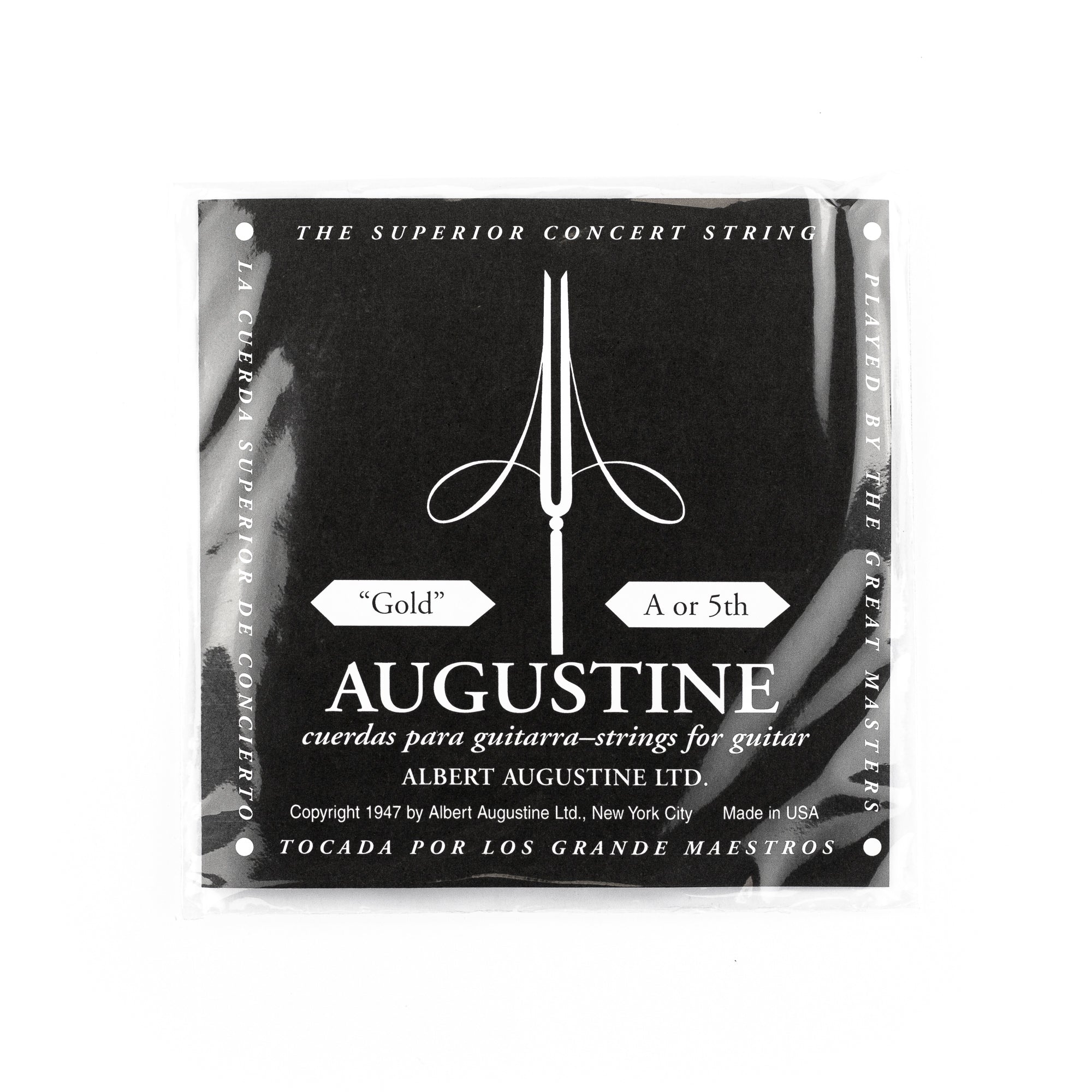 Augustine Classic/Gold Brass-Wound A-5th ( .035