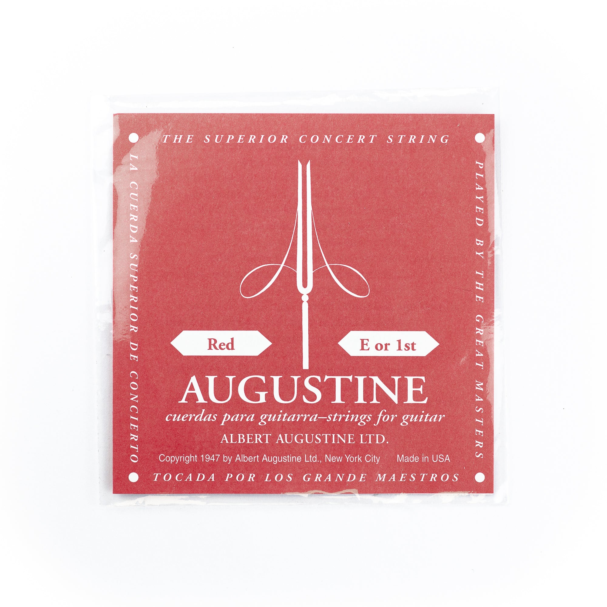 Augustine Classic/Red Clear Nylon E-1st (.028