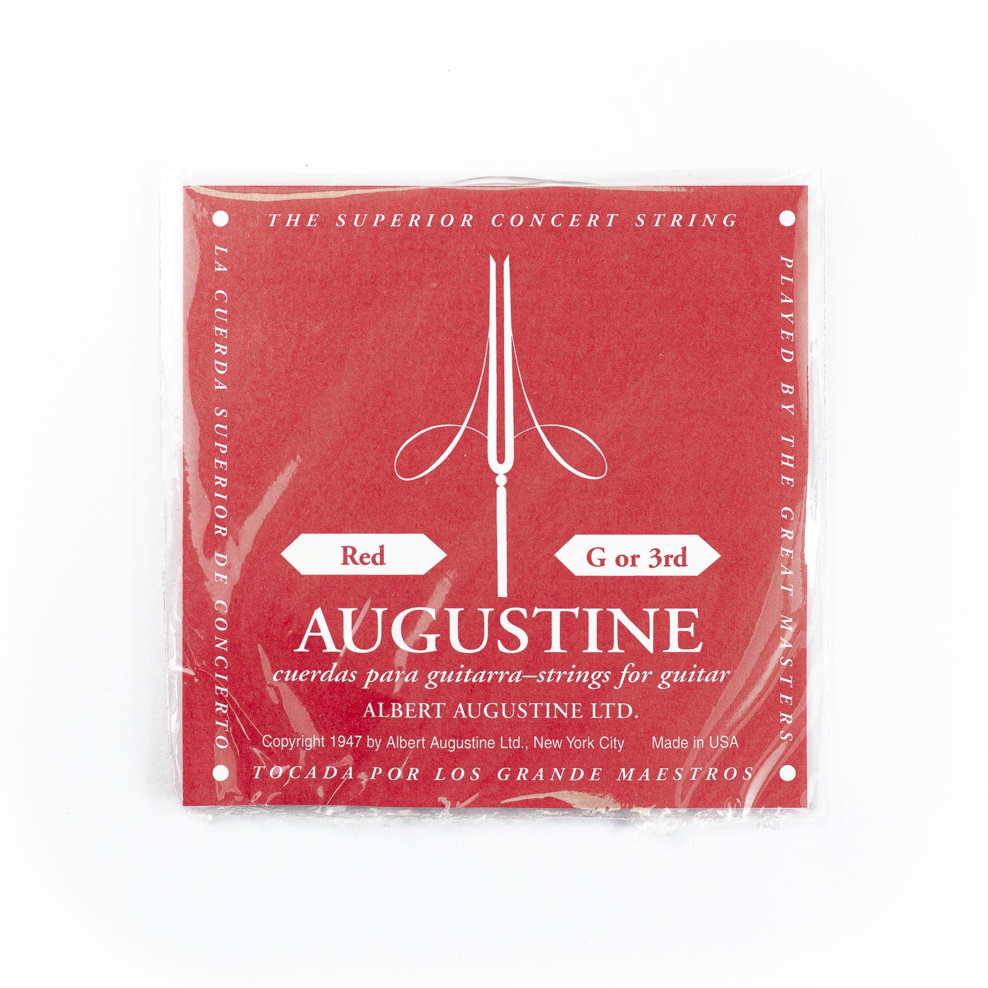 Augustine Classic/Red Clear Nylon G-3rd (.040