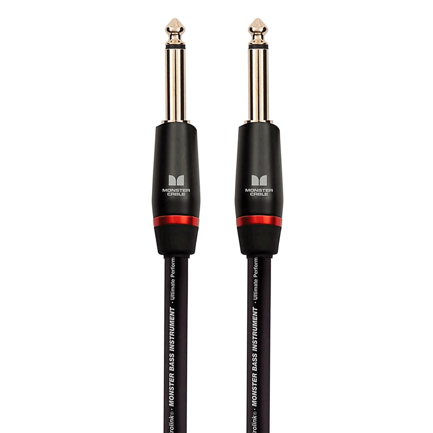 Monster BASS Bass Guitar Cable 21ft (6.4m), Straight-Straight