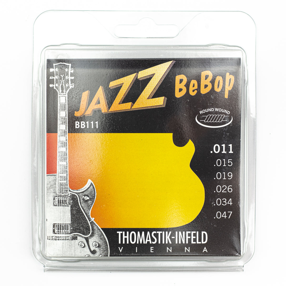 Cuerda Para Guitarra Eléctrica Thomastik Sol .021 - Níquel, Roundwound, Para Jazz Y Bebop