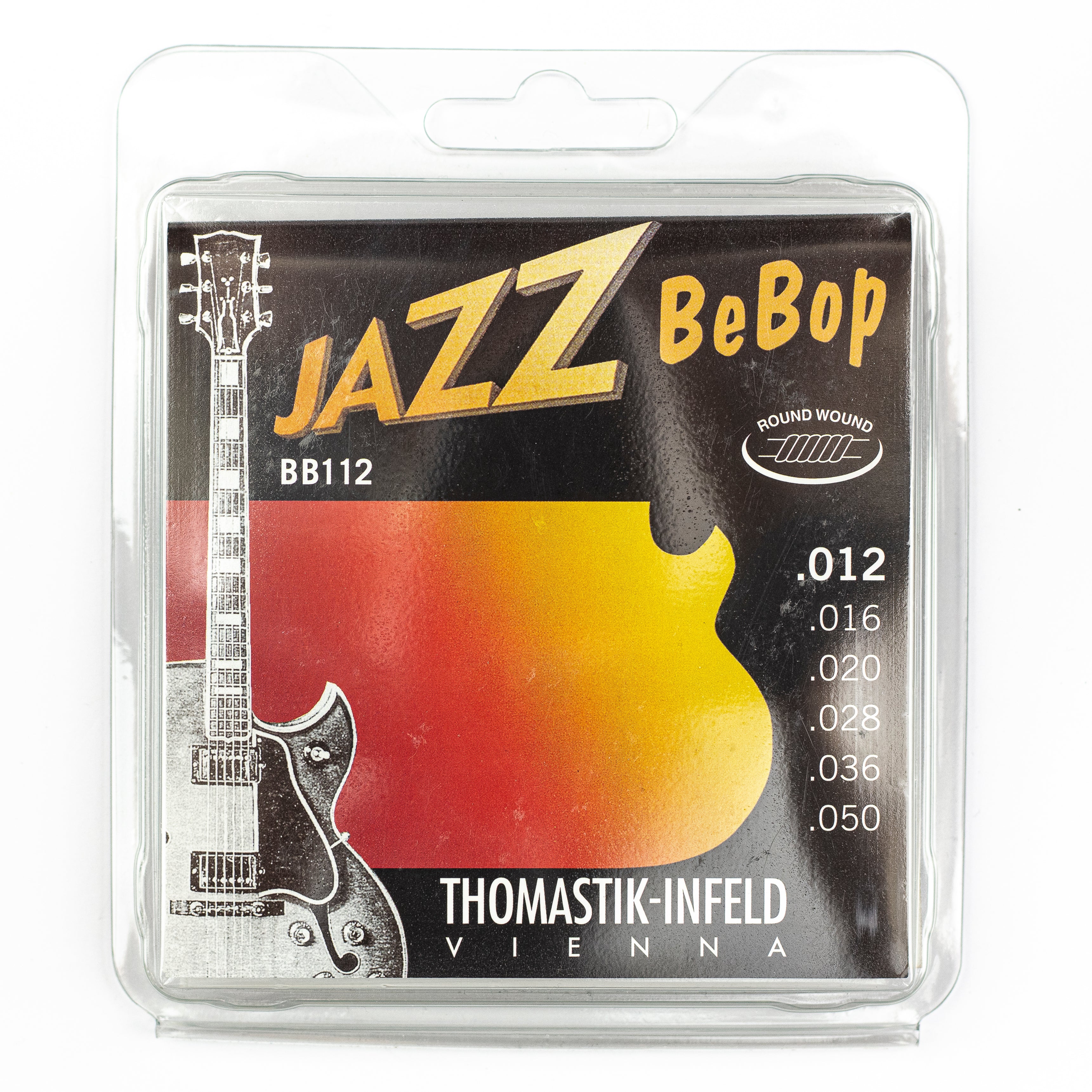 Thomastik-Infeld BB112 Jazz BeBop Nickel Roundwound 12-50 Electric Guitar Strings
