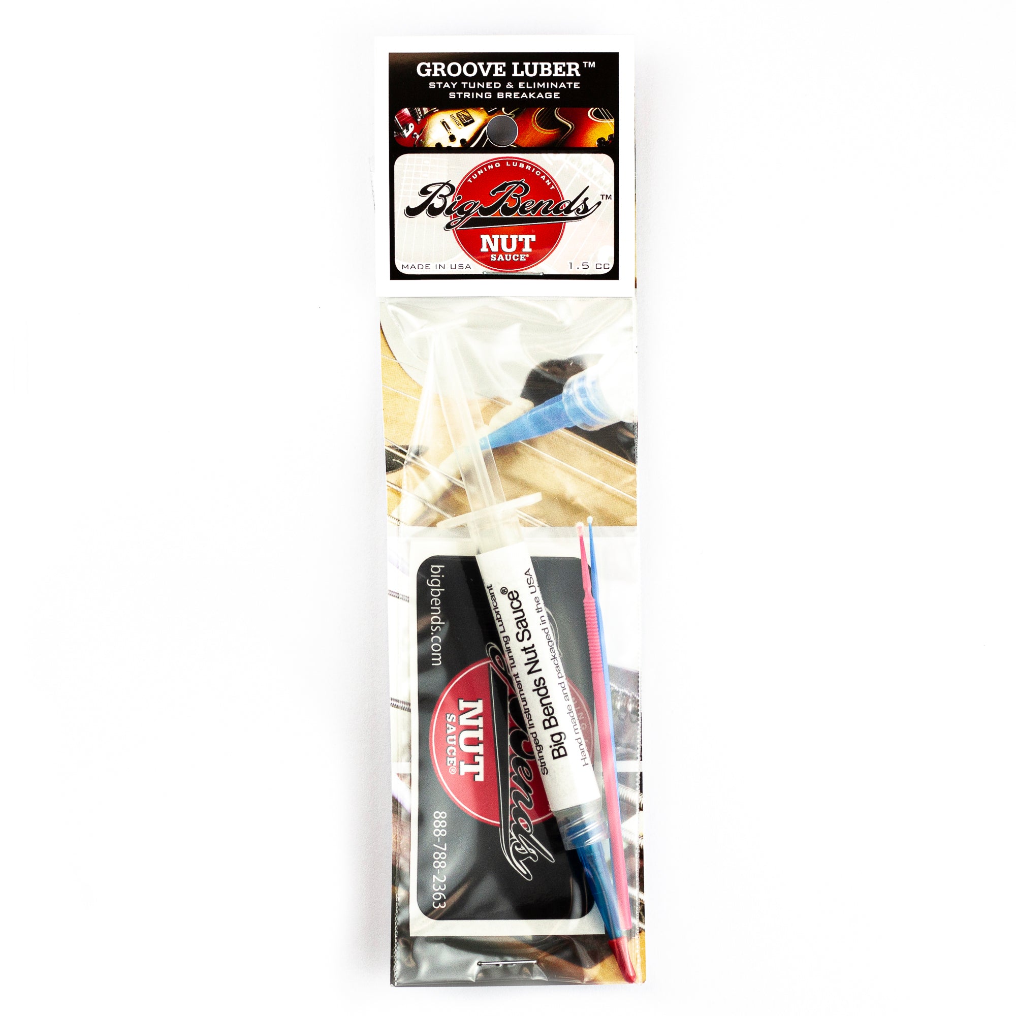 Big Bends Guitar Nut Sauce Slot & Groove Luber, Large 1.5cc