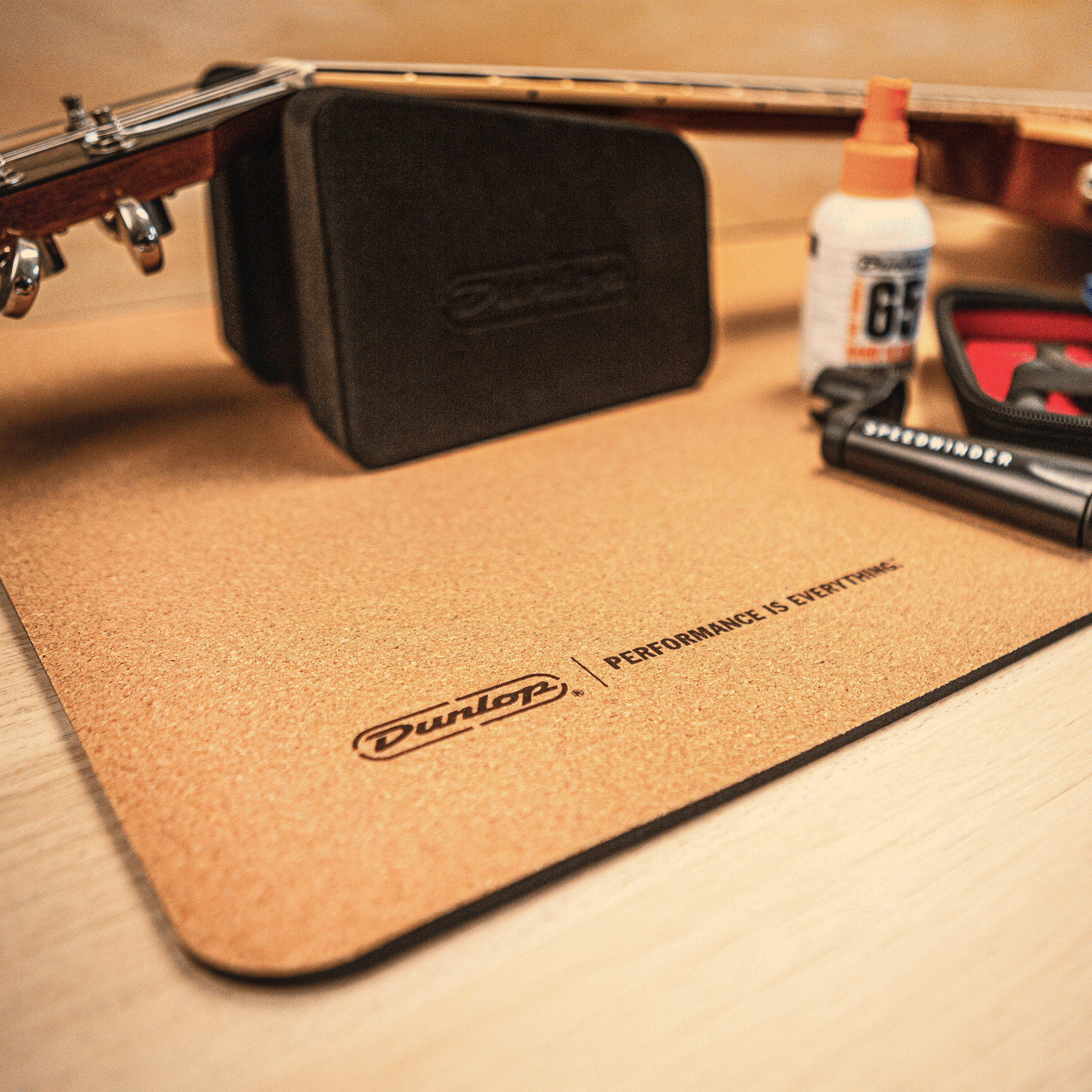 Jim Dunlop SYSTEM 65 Cork Guitar Setup Mat
