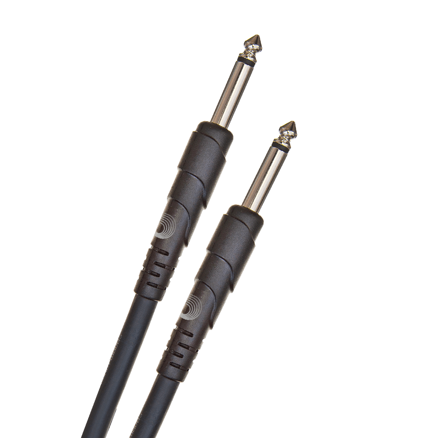 D'Addario Classic Series 20ft Guitar Cable, Straight-Straight