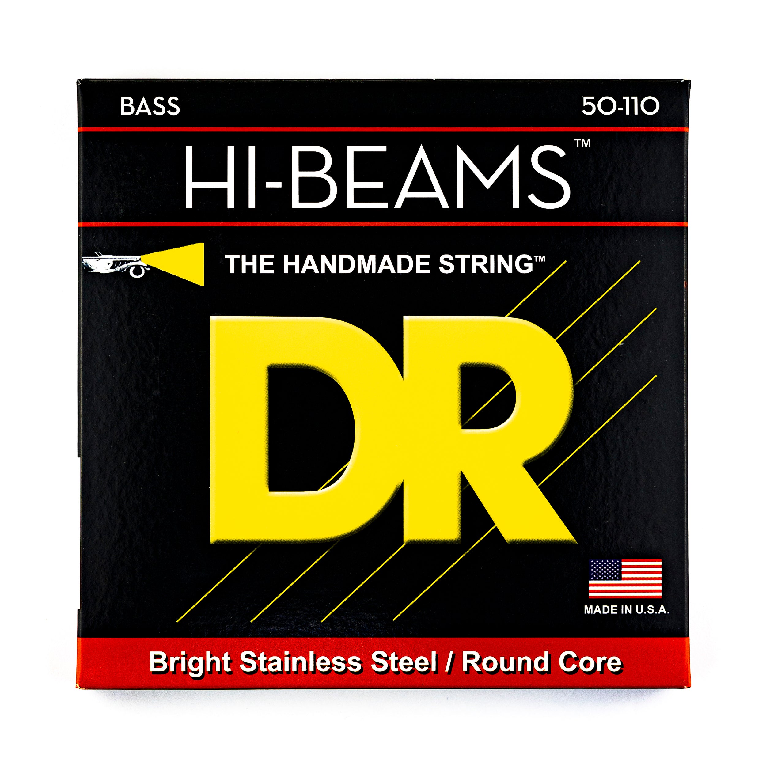 DR Strings HI-BEAM Stainless Steel 50-110 Bass Guitar Strings