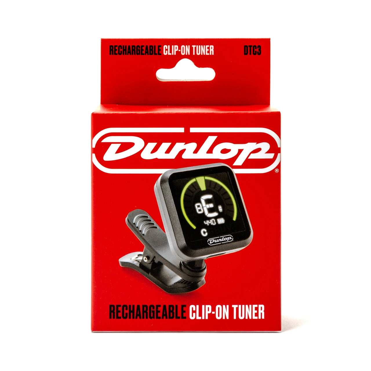 Jim Dunlop Rechargeable Clip-On Guitar Tuner
