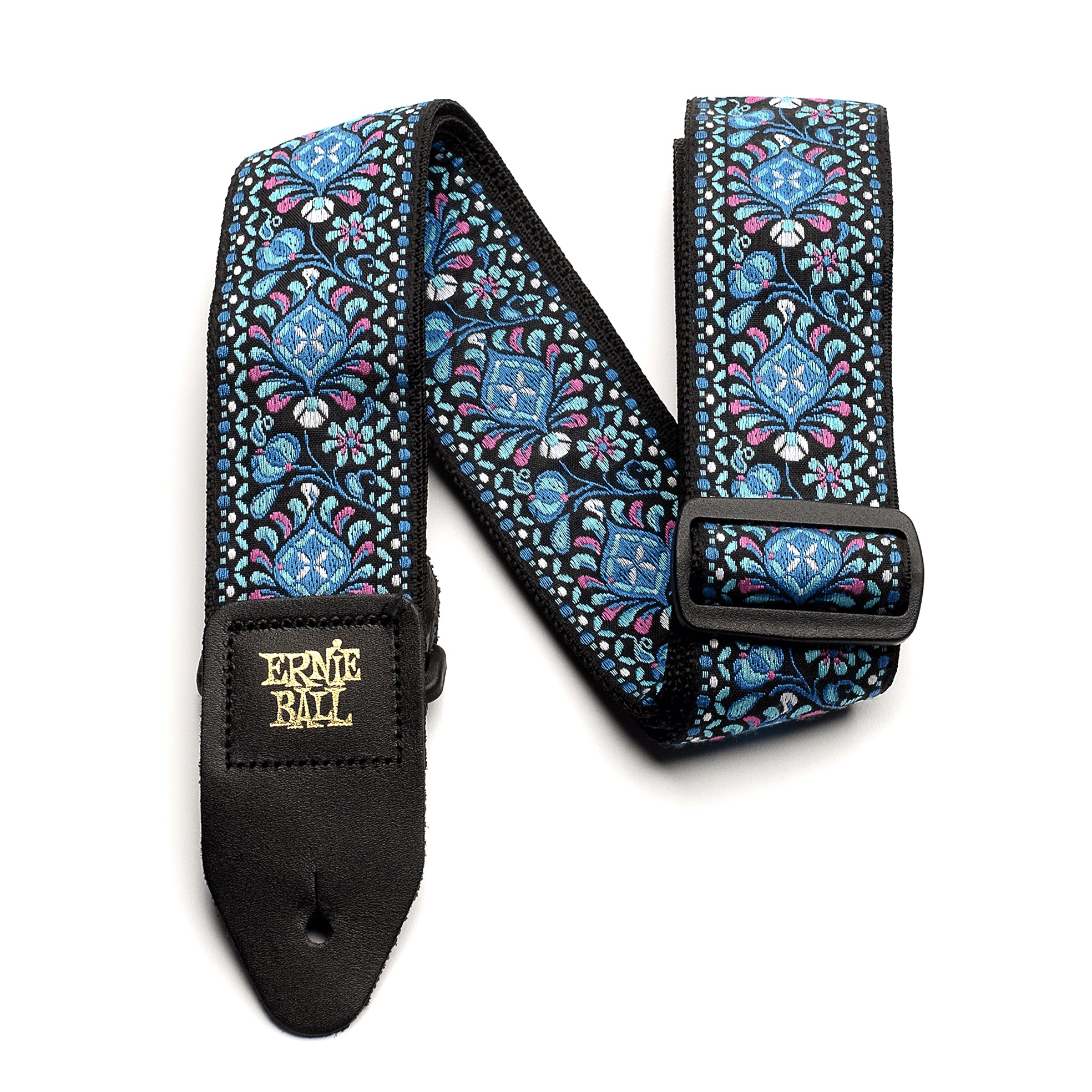 Ernie Ball Indigo Orchid Jacquard Guitar Strap