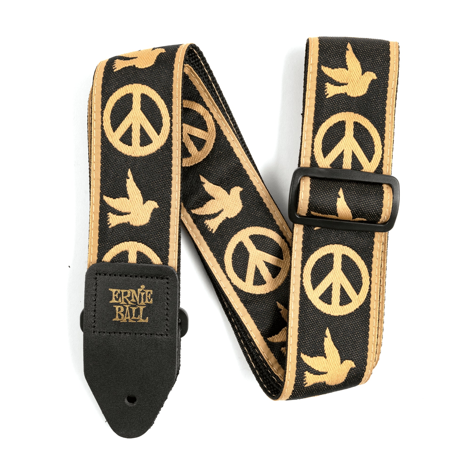 Ernie Ball Peace Love Dove Jacquard Guitar Strap