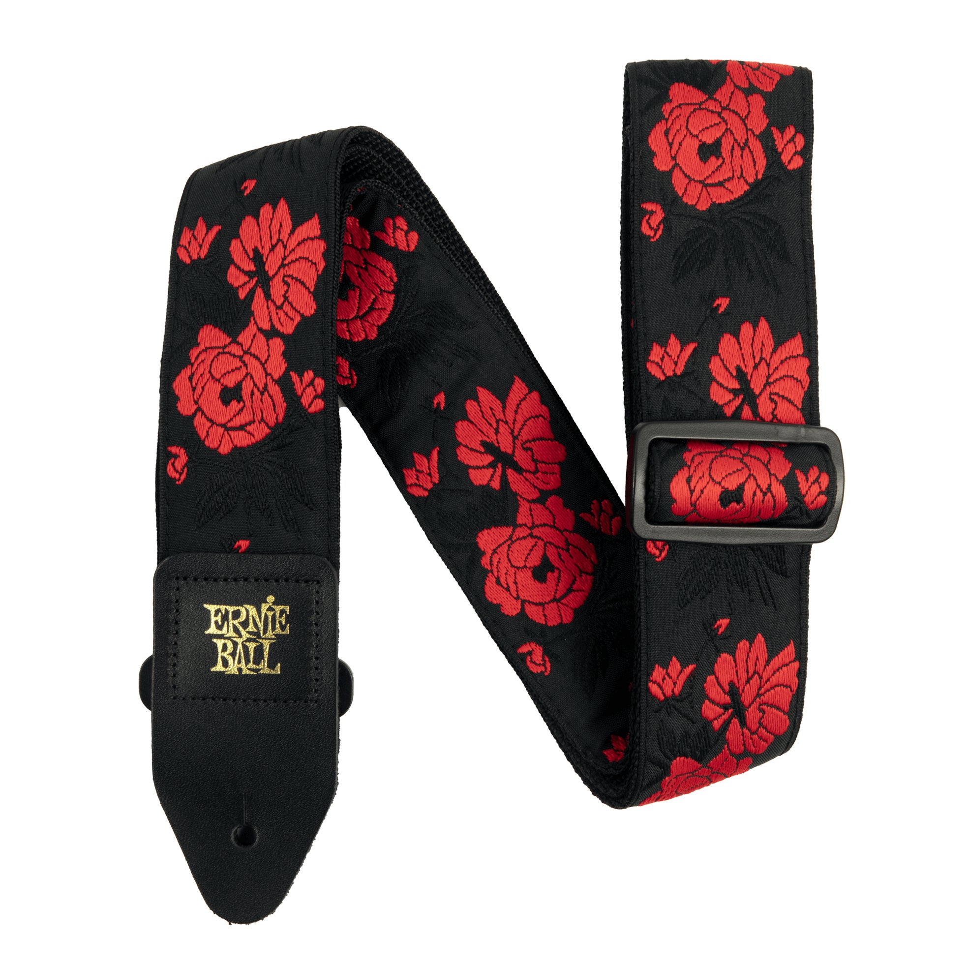 Ernie Ball Tango Rose Jacquard Guitar Strap