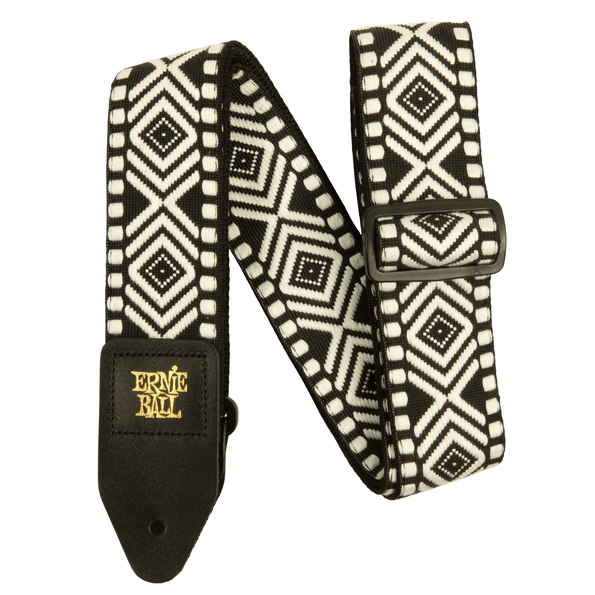 Ernie Ball White Savannah Jacquard Guitar Strap