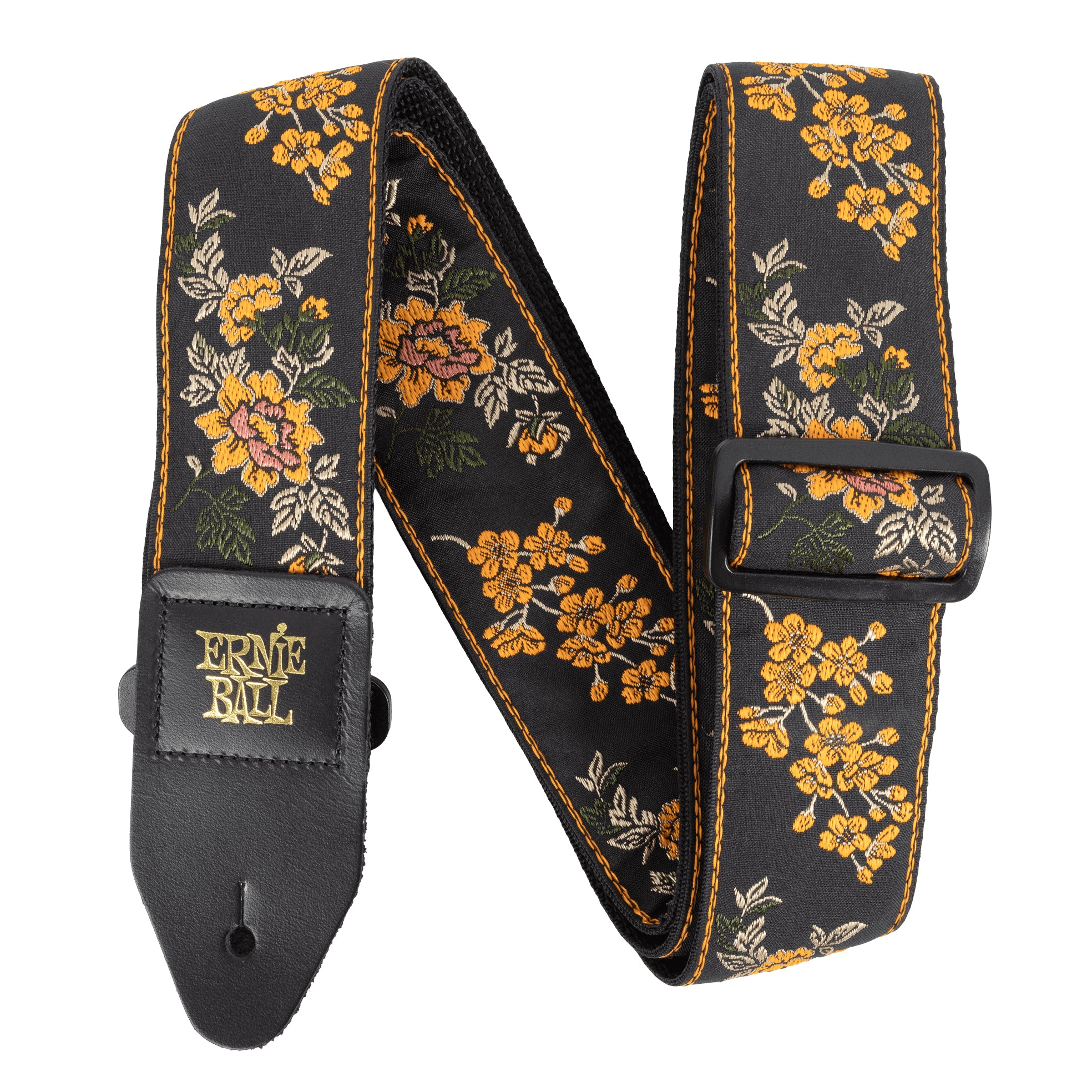 Ernie Ball Tangerine Blossom Jacquard Guitar Strap