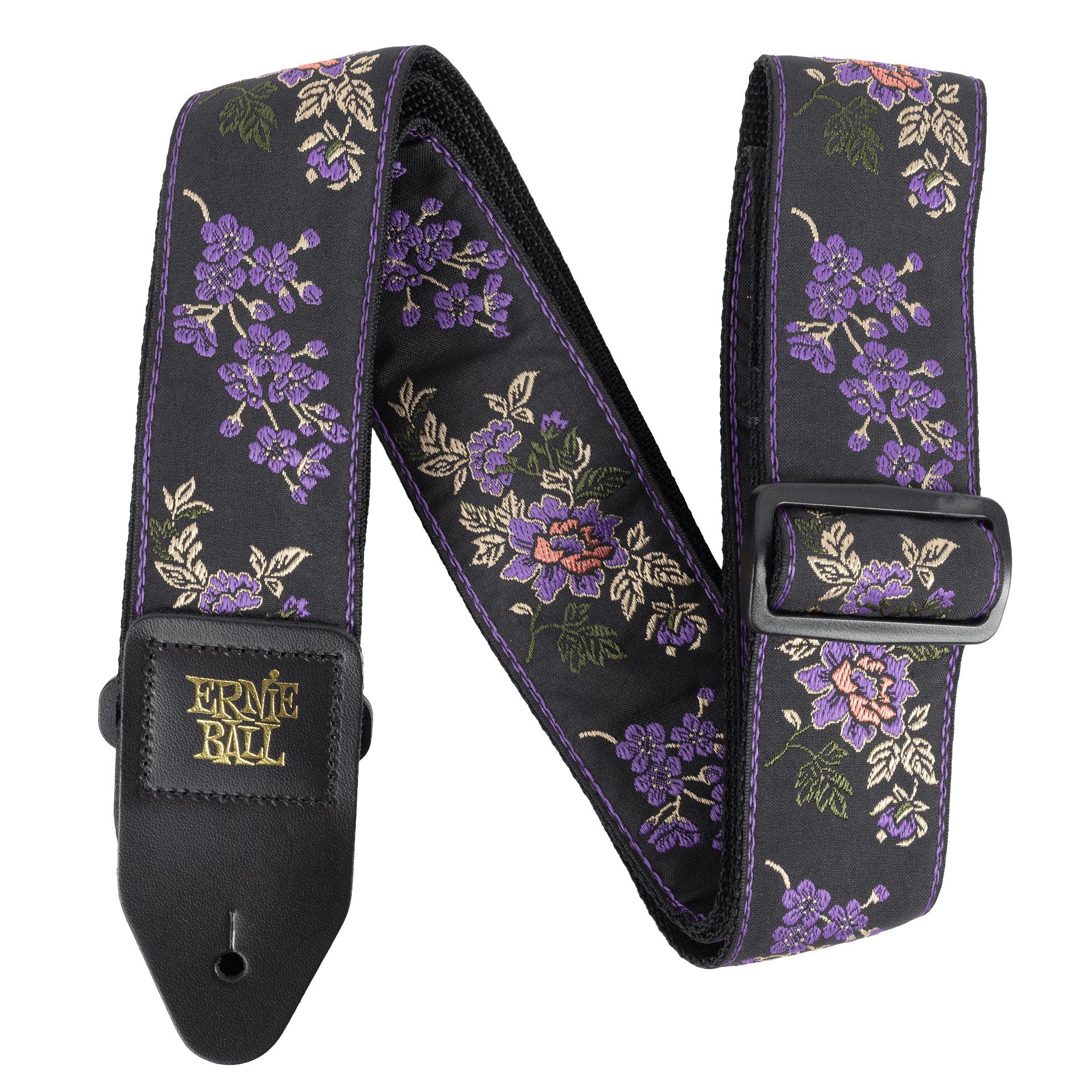 Ernie Ball Lavender Blossom Jacquard Guitar Strap