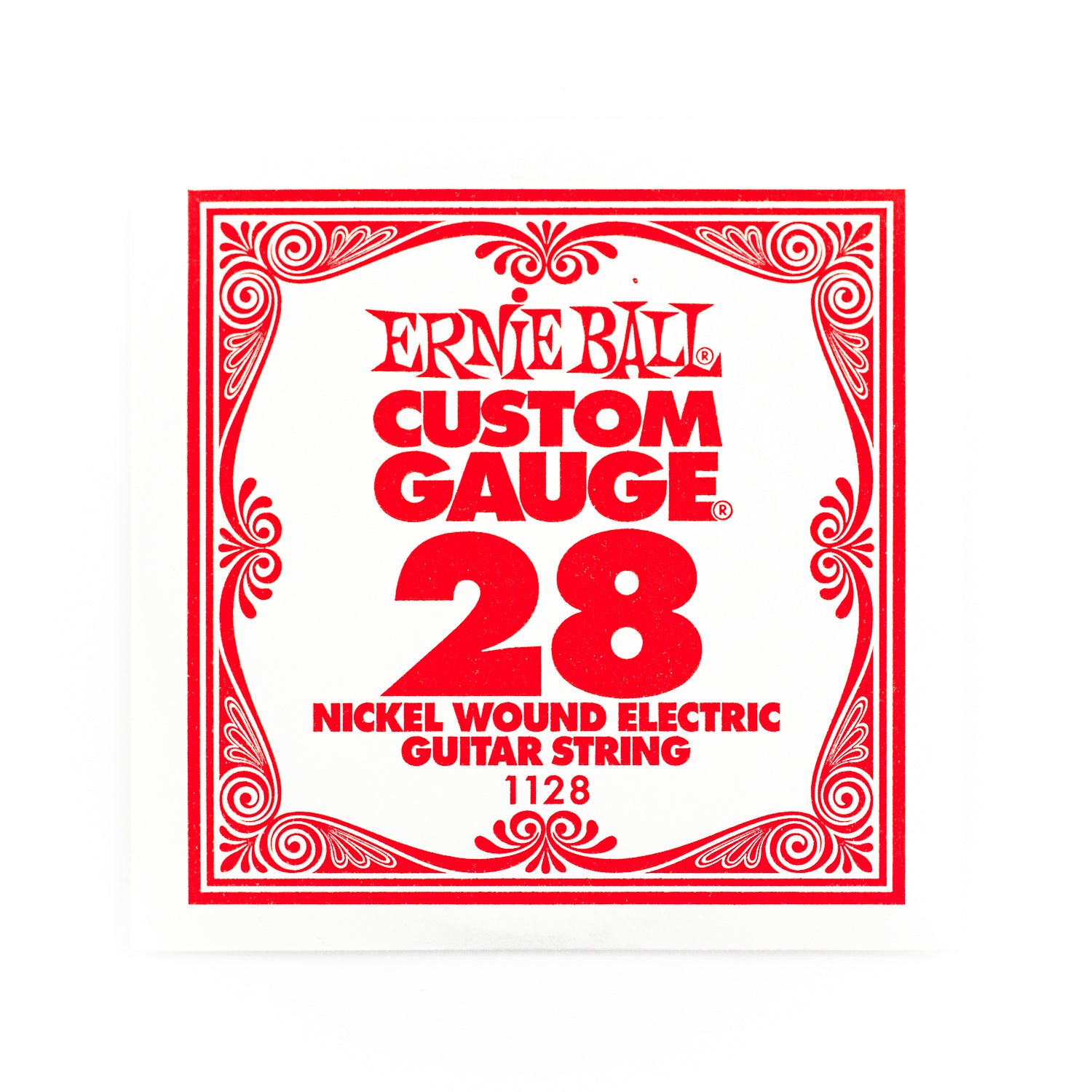 Ernie Ball Nickel Wound .028w Electric Guitar Single String