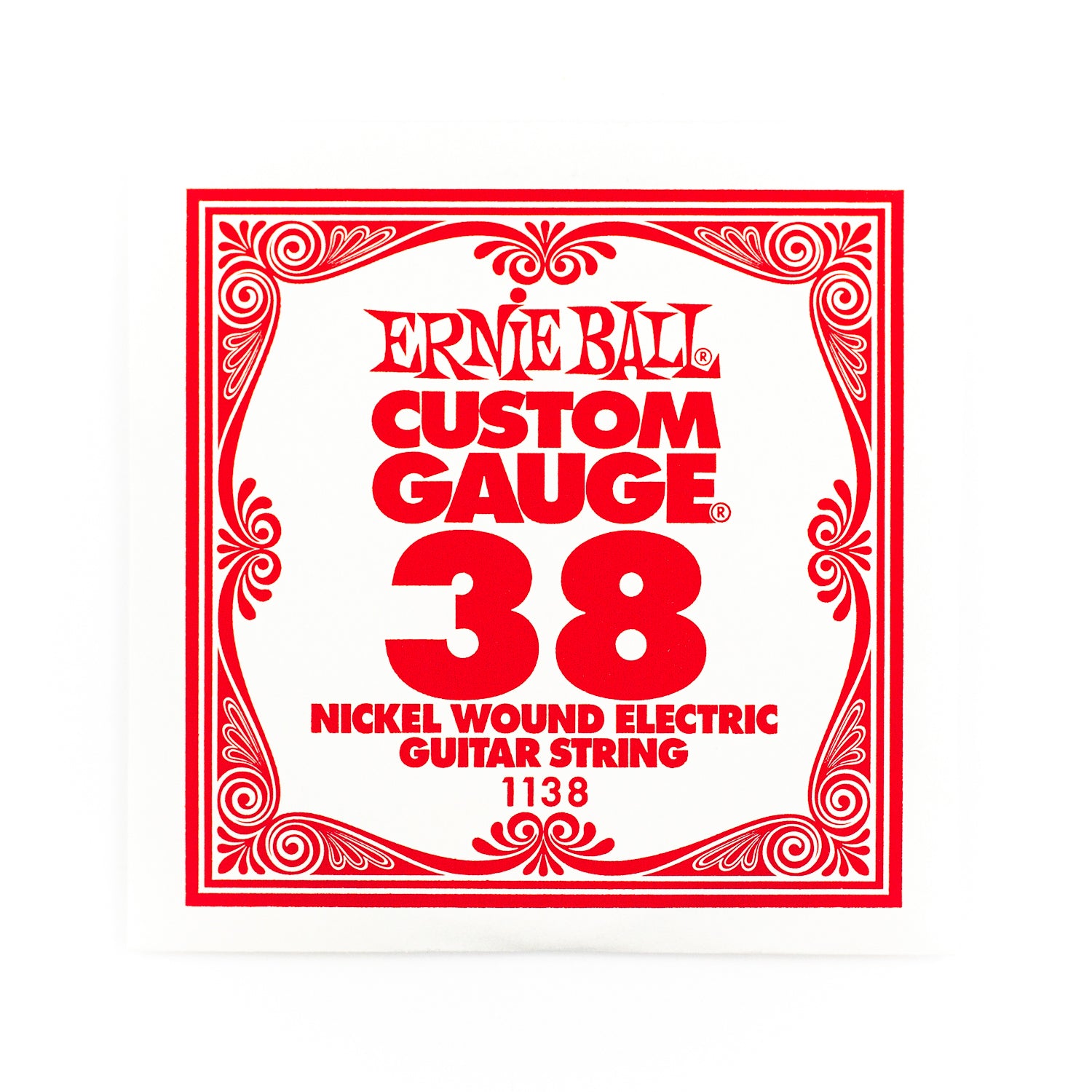 Ernie Ball Nickel Wound .038w Electric Guitar Single String