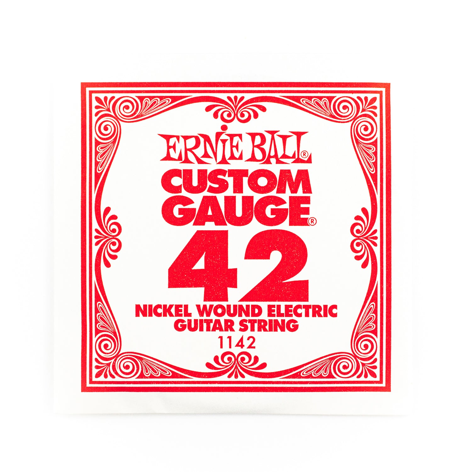 Ernie Ball Nickel Wound .042w Electric Guitar Single String
