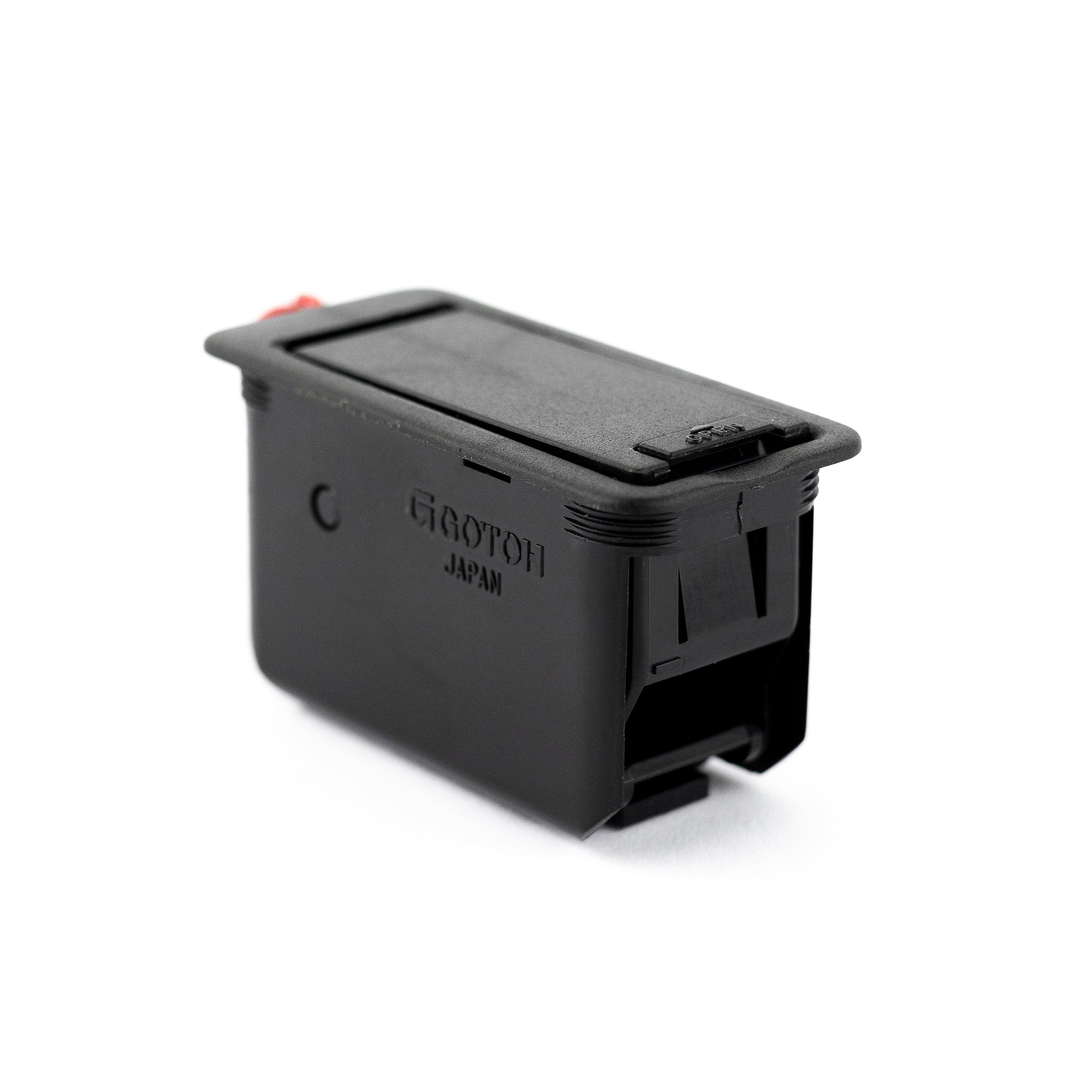 Allparts EP-2928-023 9-Volt Battery Compartment with Access Door, Top Mount