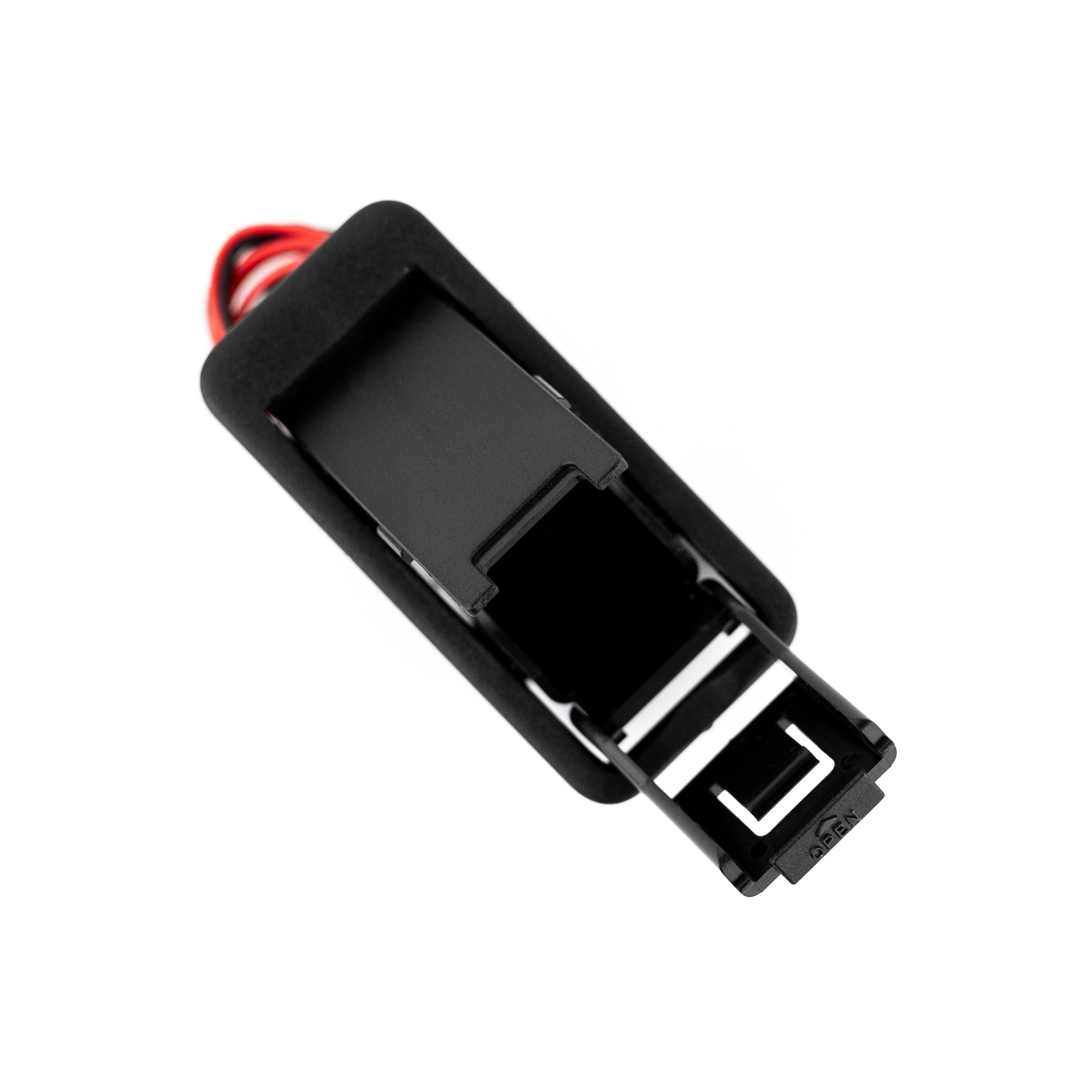 Allparts EP-2928-023 9-Volt Battery Compartment with Access Door, Top Mount