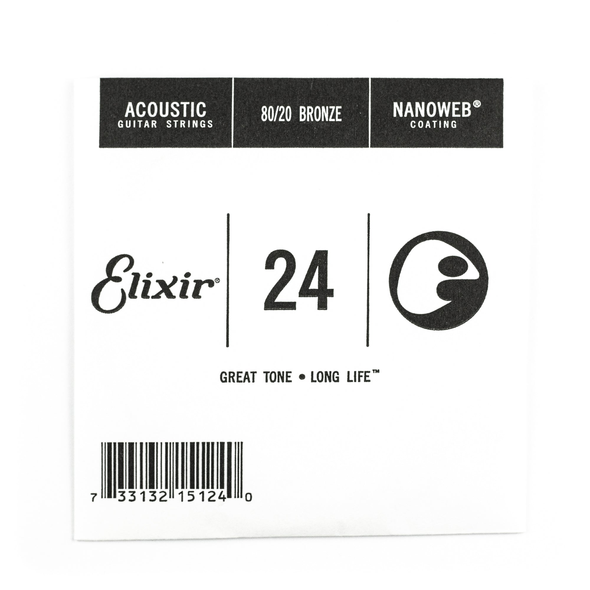 Elixir Nanoweb 80/20 Bronze 24 (.024