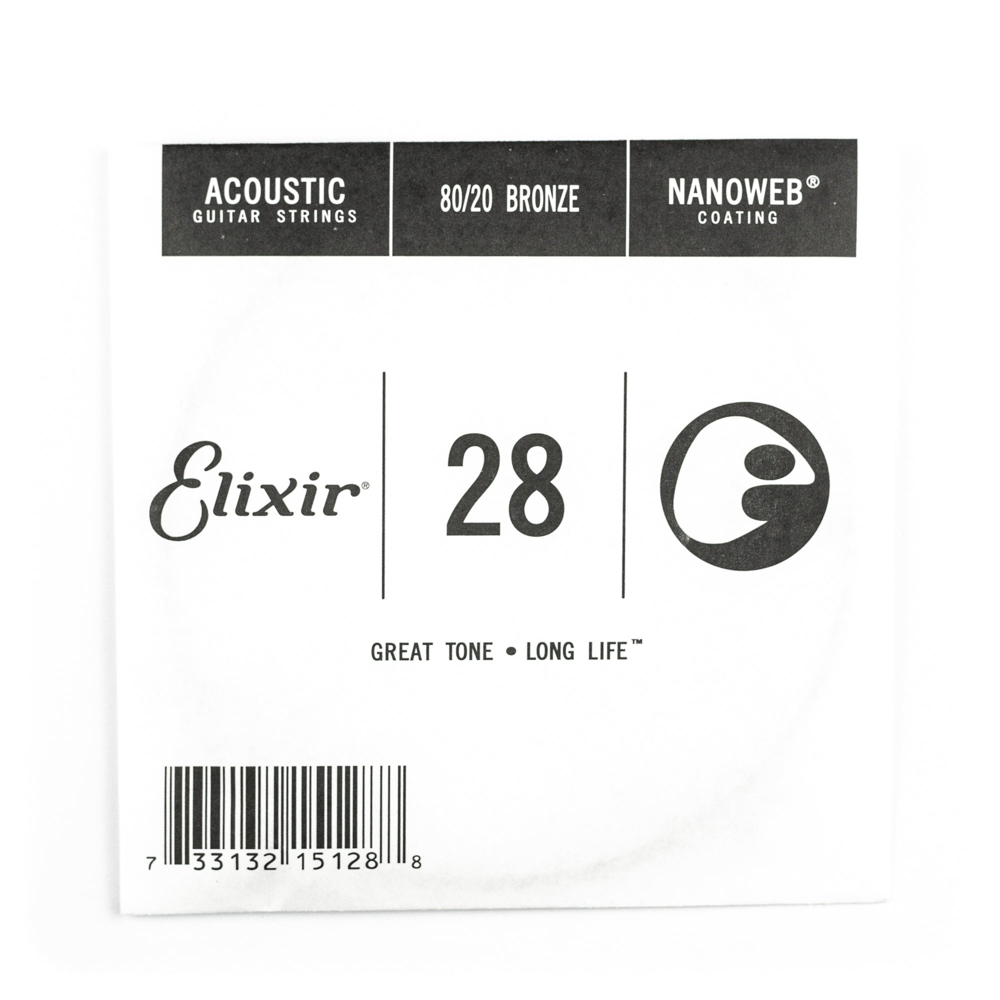 Elixir Nanoweb 80/20 Bronze 28 (.028