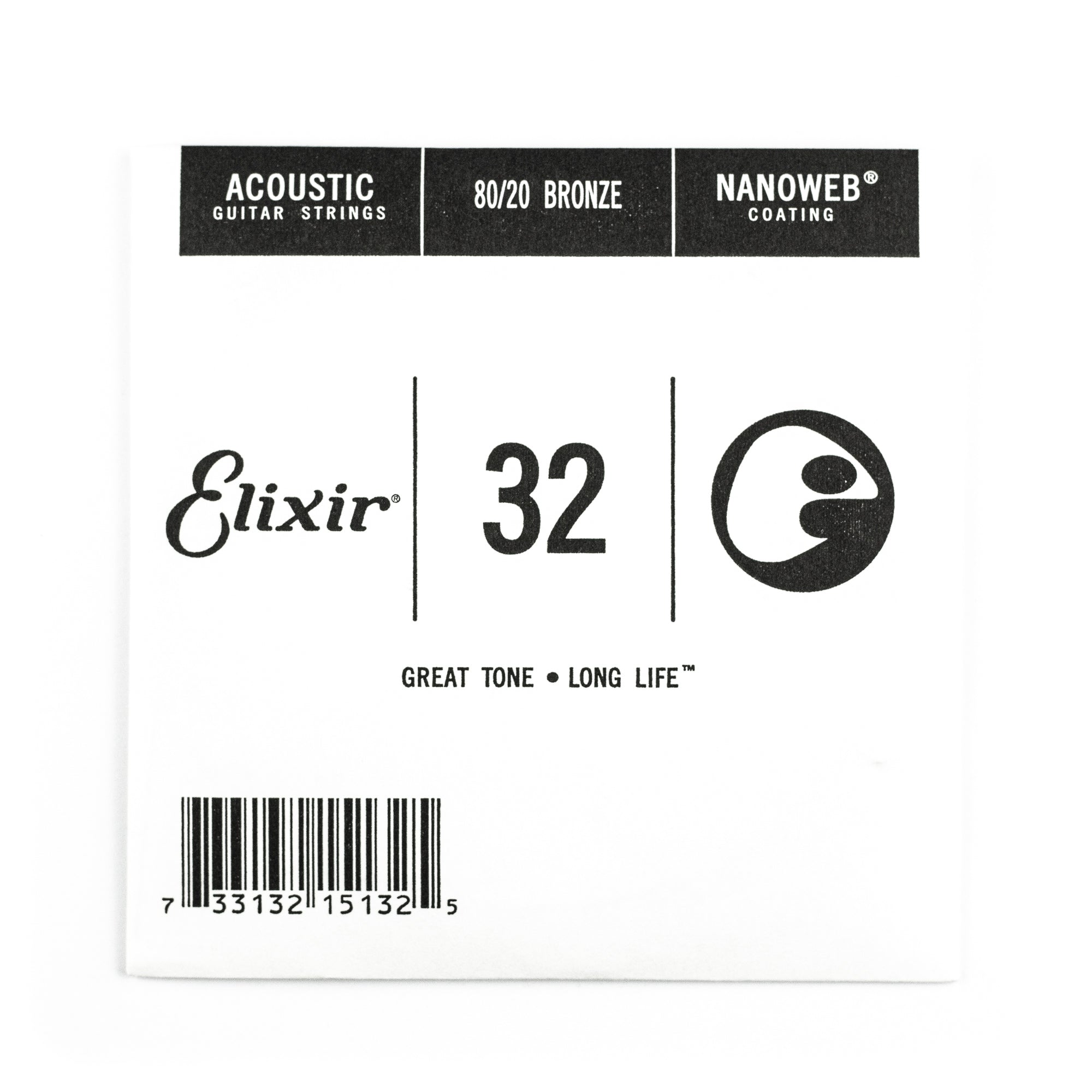 Elixir Nanoweb 80/20 Bronze 32 (.032