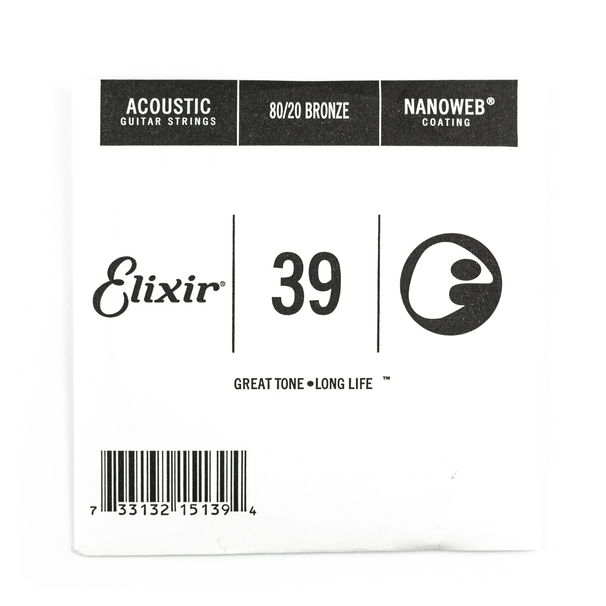 Elixir Nanoweb 80/20 Bronze 39 (.039