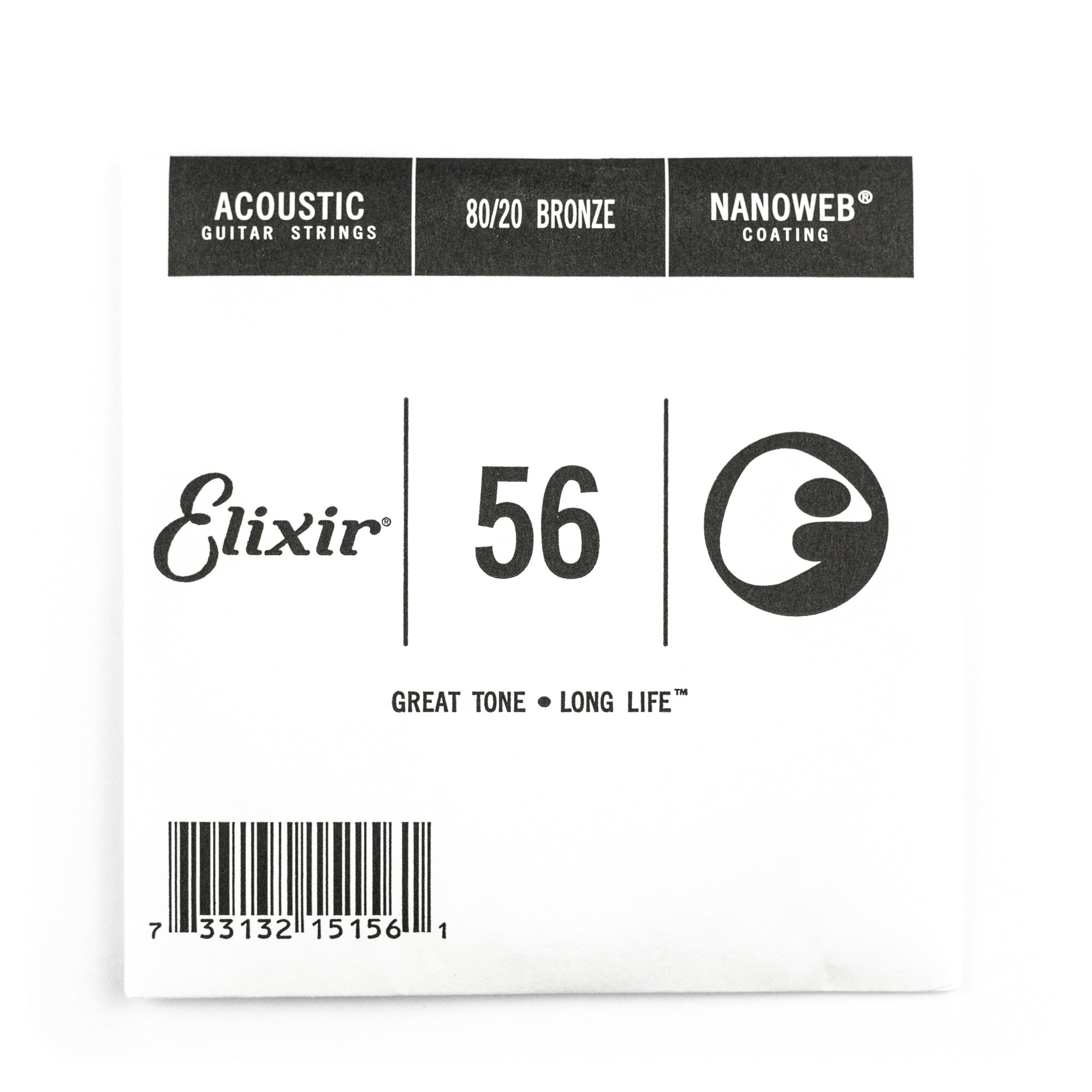 Elixir Nanoweb 80/20 Bronze 56 (.056