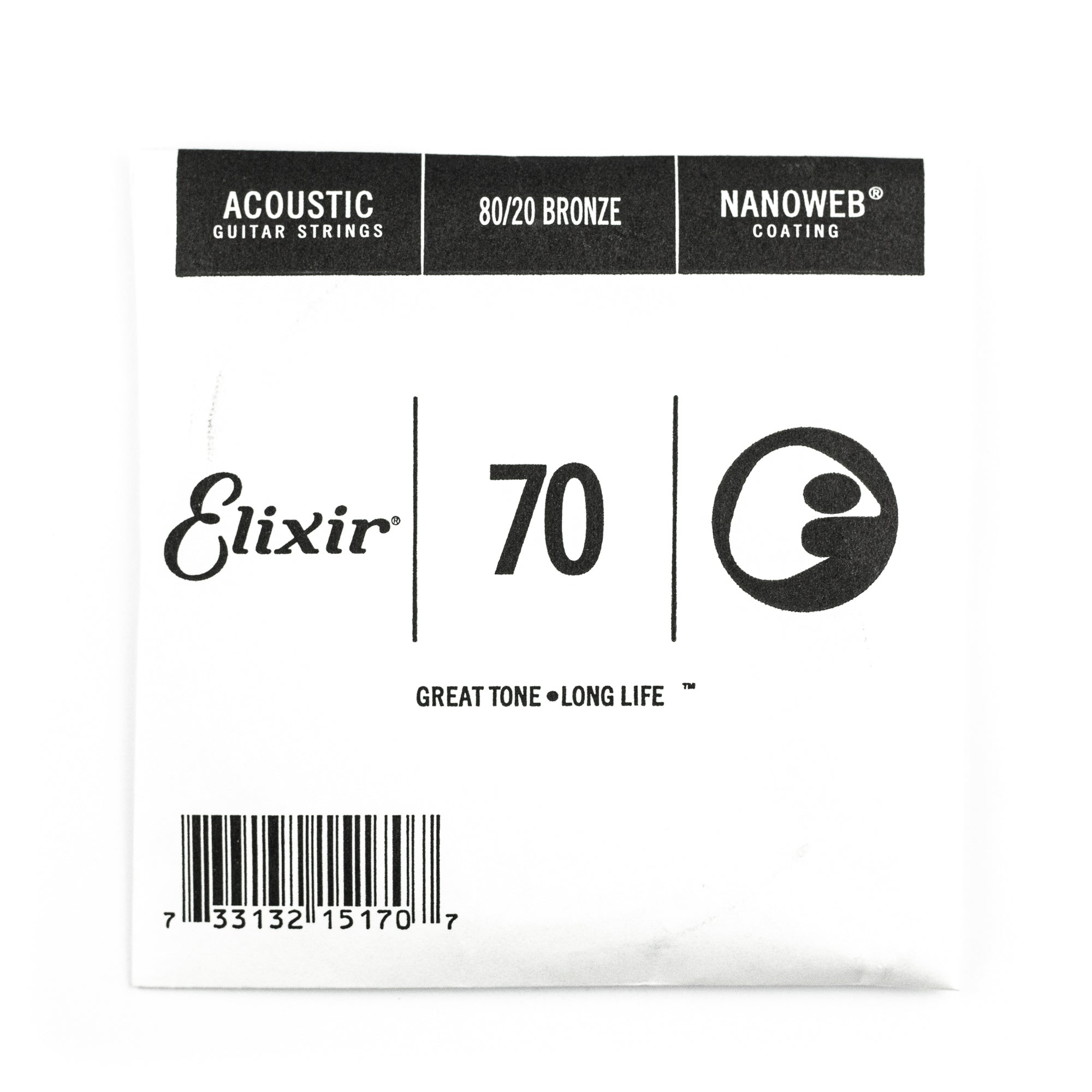 Elixir Nanoweb 80/20 Bronze 70 (.070